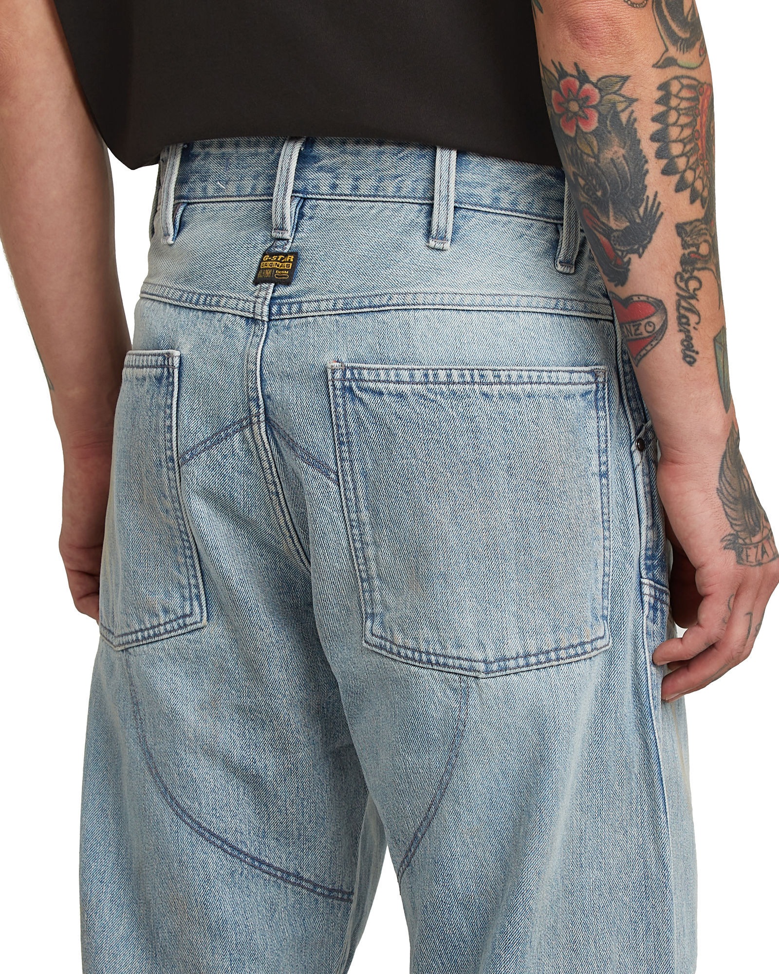 Regular-fit-Jeans G-STAR "5620 Loose 2.0 Jeans", Herren, Gr. 28, Länge 30, vintage bornite, Obermaterial: 50% Baumwolle, 30% Baumwolle, 20% Baumwolle, Jeans 3