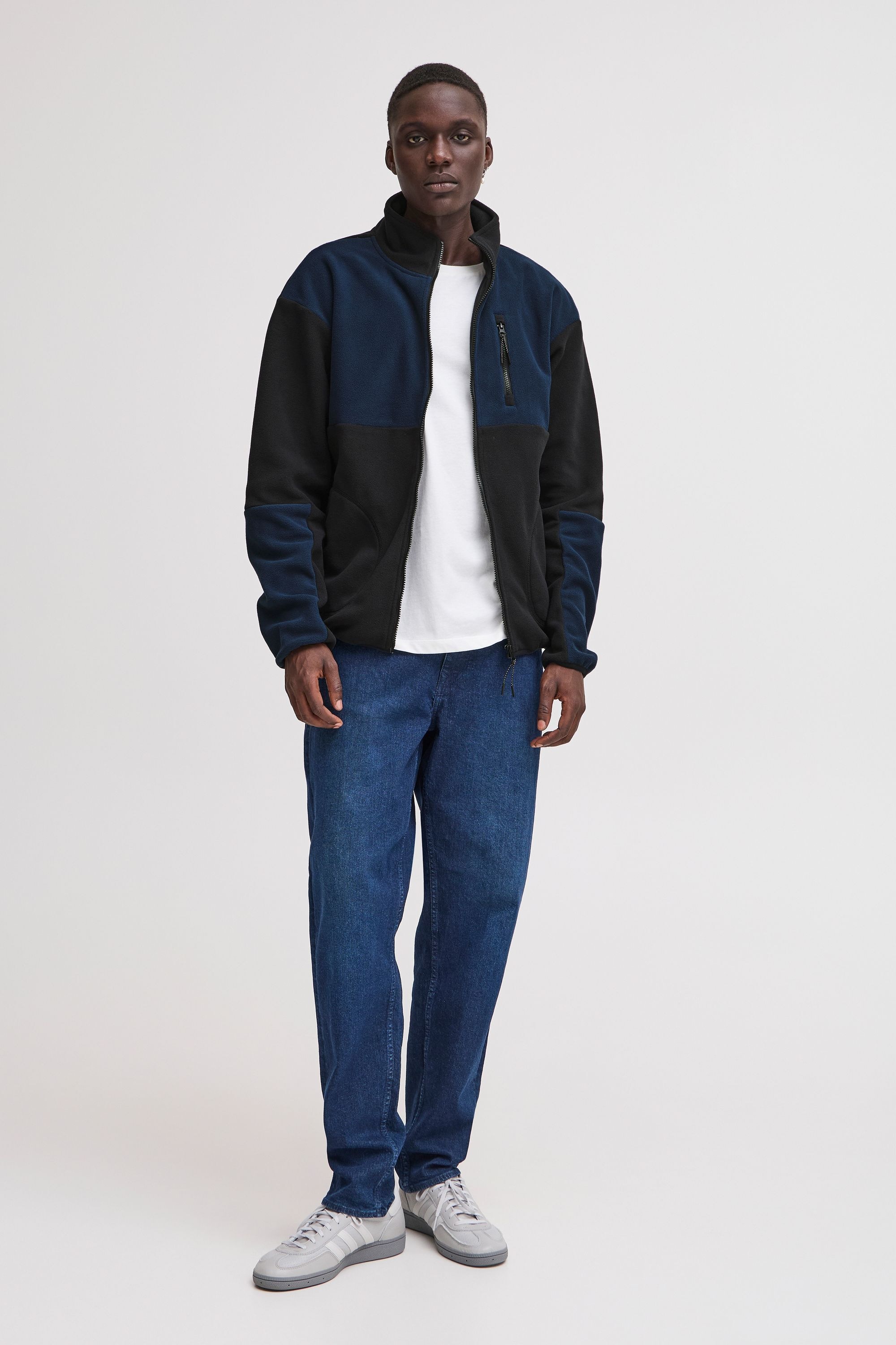 Blend Fellimitatjacke »Fellimitatjacke BHBROOKS Sweatshirt zipp thru«
