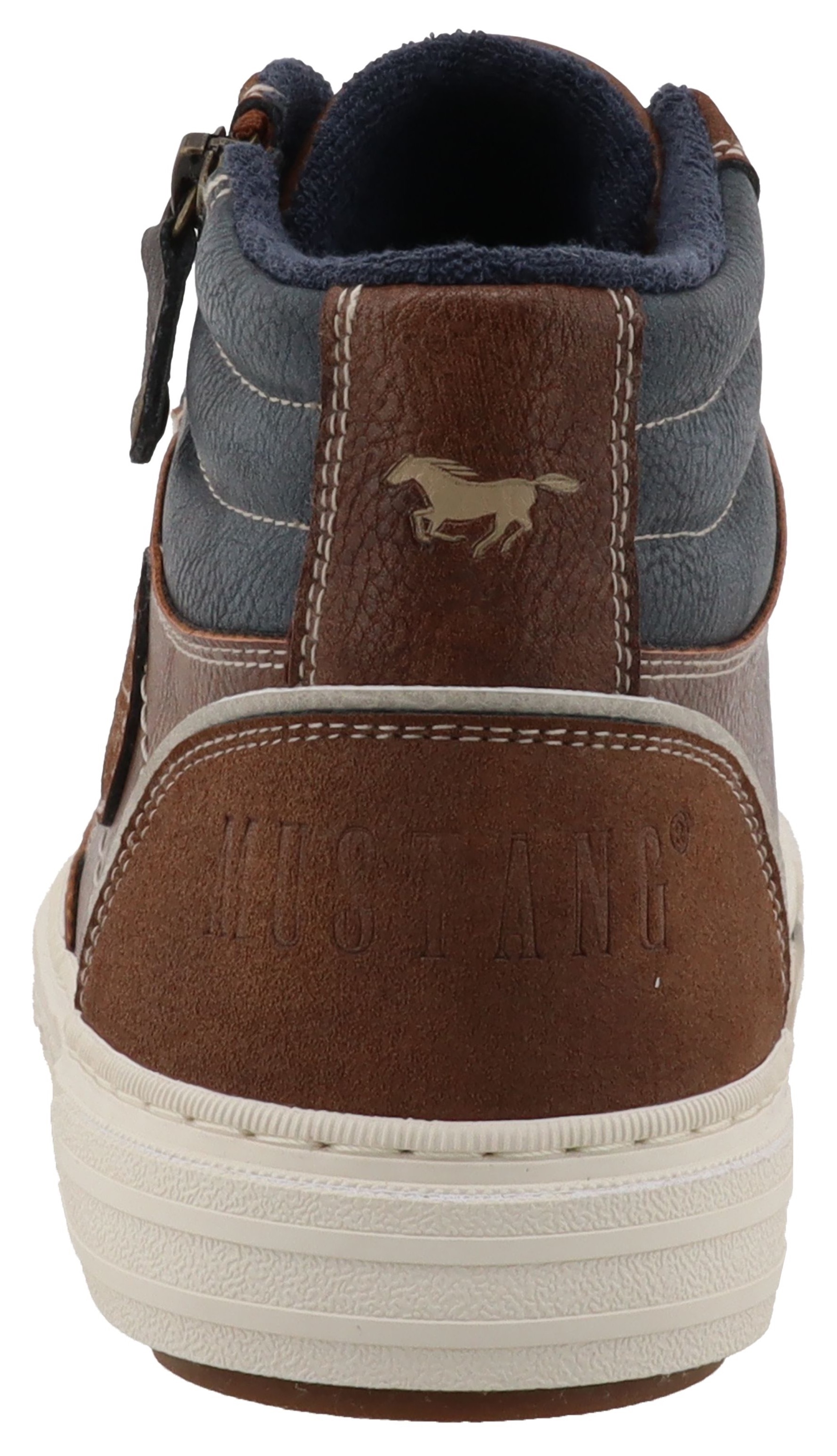 Mustang Shoes Sneaker "Masha" High Top Sneaker, Schnürboots mit Reißverschl günstig online kaufen