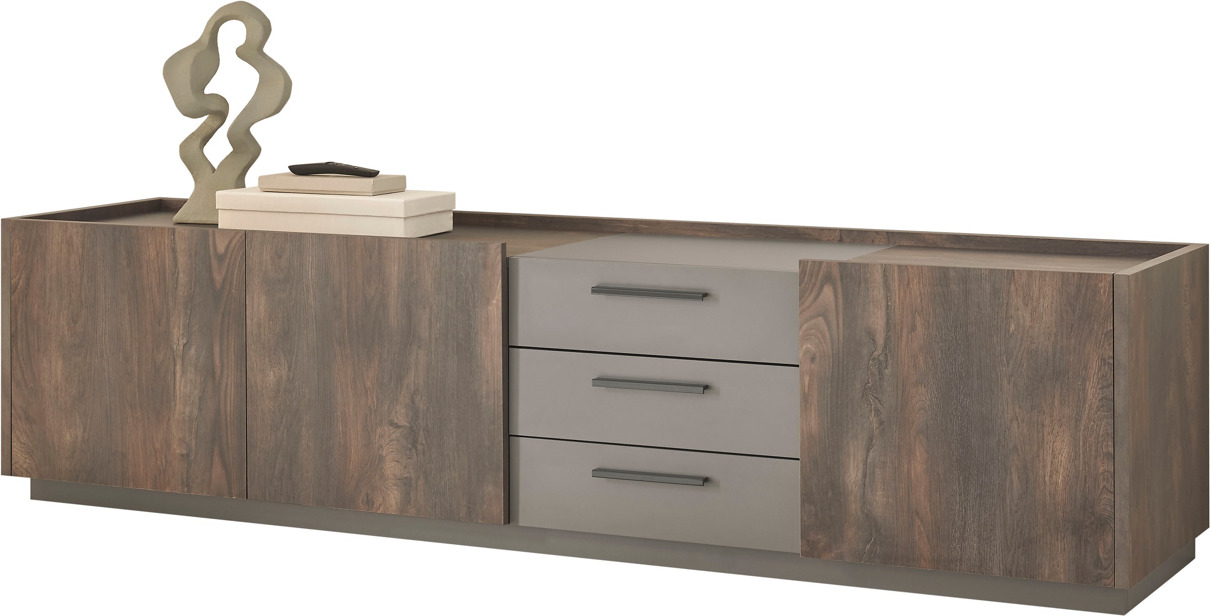 Home affaire Lowboard "LARGO" mit Soft-Close-Funktion, Breite ca. 200 cm günstig online kaufen