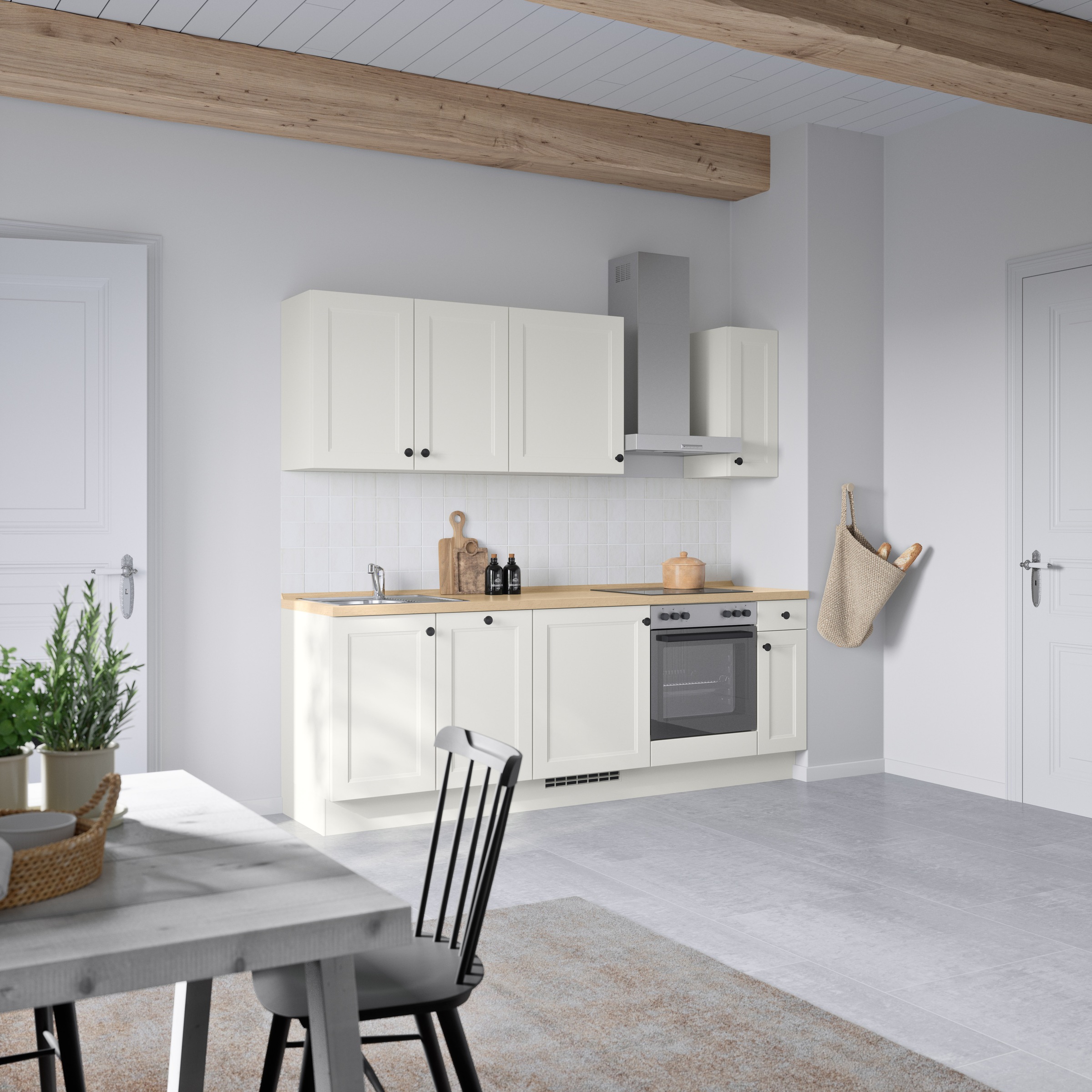 nobilia® Küchenzeile »"Cascada I"«, vormontiert, Ausrichtung wählbar, Breite 240 cm, wahlw. mit E-Geräten
