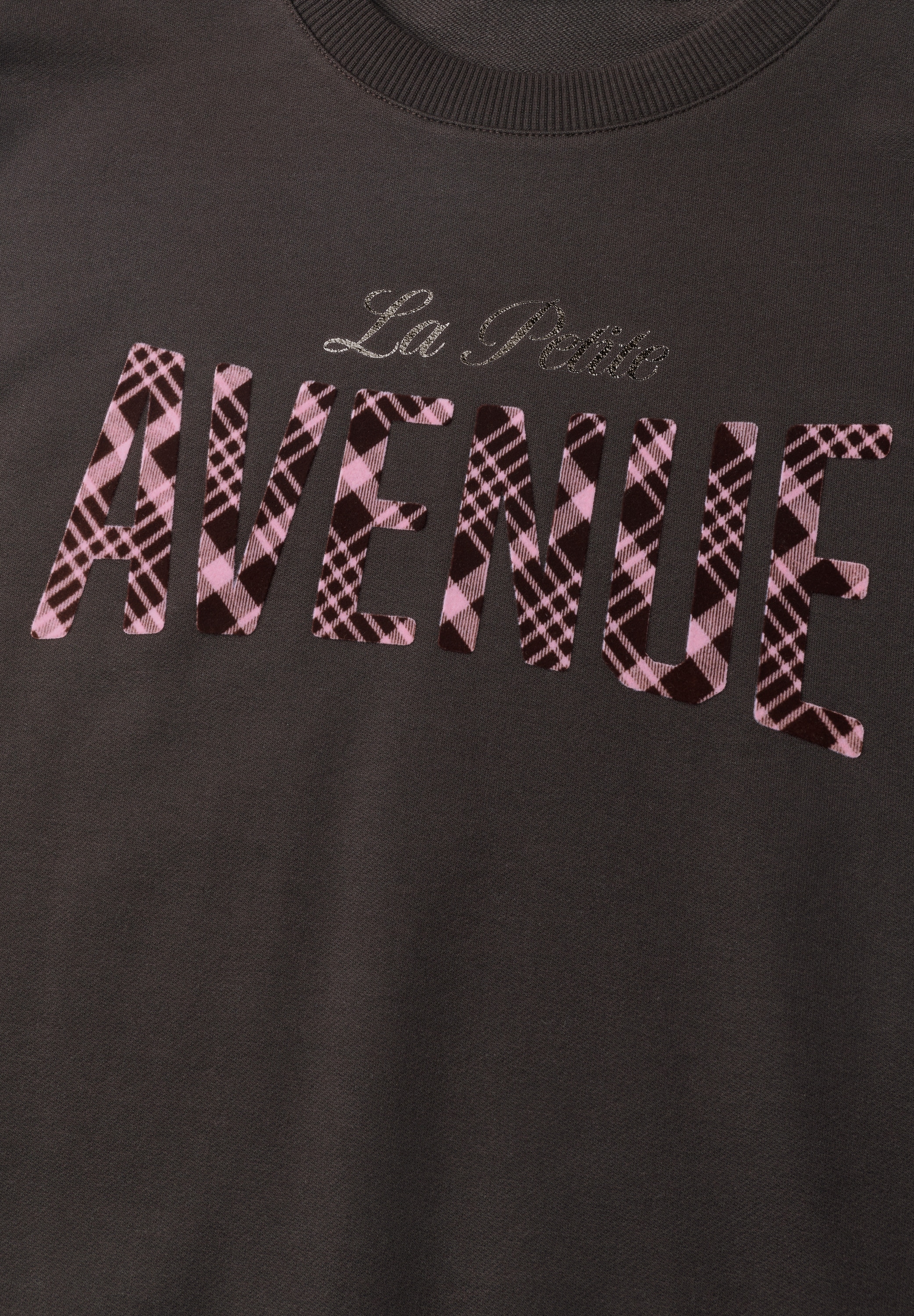 STREET ONE Langarmshirt aus softem Materialmix