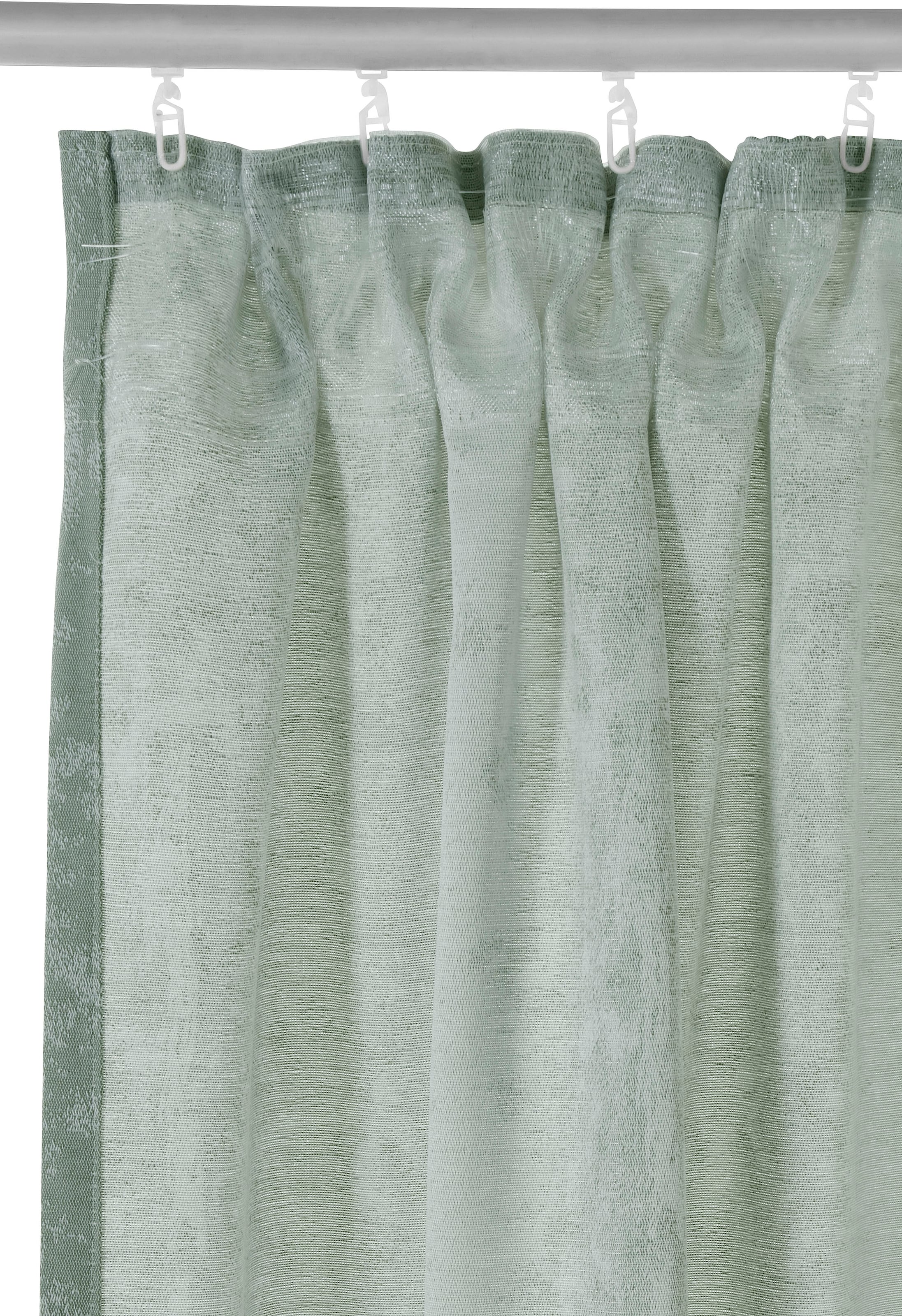 Größen Vorhang verschiedene glatt, Gercke by monochrom, Lena LeGer | BAUR »LESKA«, Home gewebt, St.), (1 blickdicht,