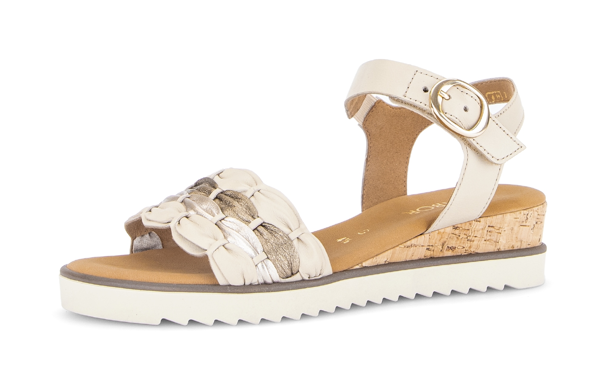 Gabor "Genua" Riemchensandale, Sommerschuh in Weite G (= weit)