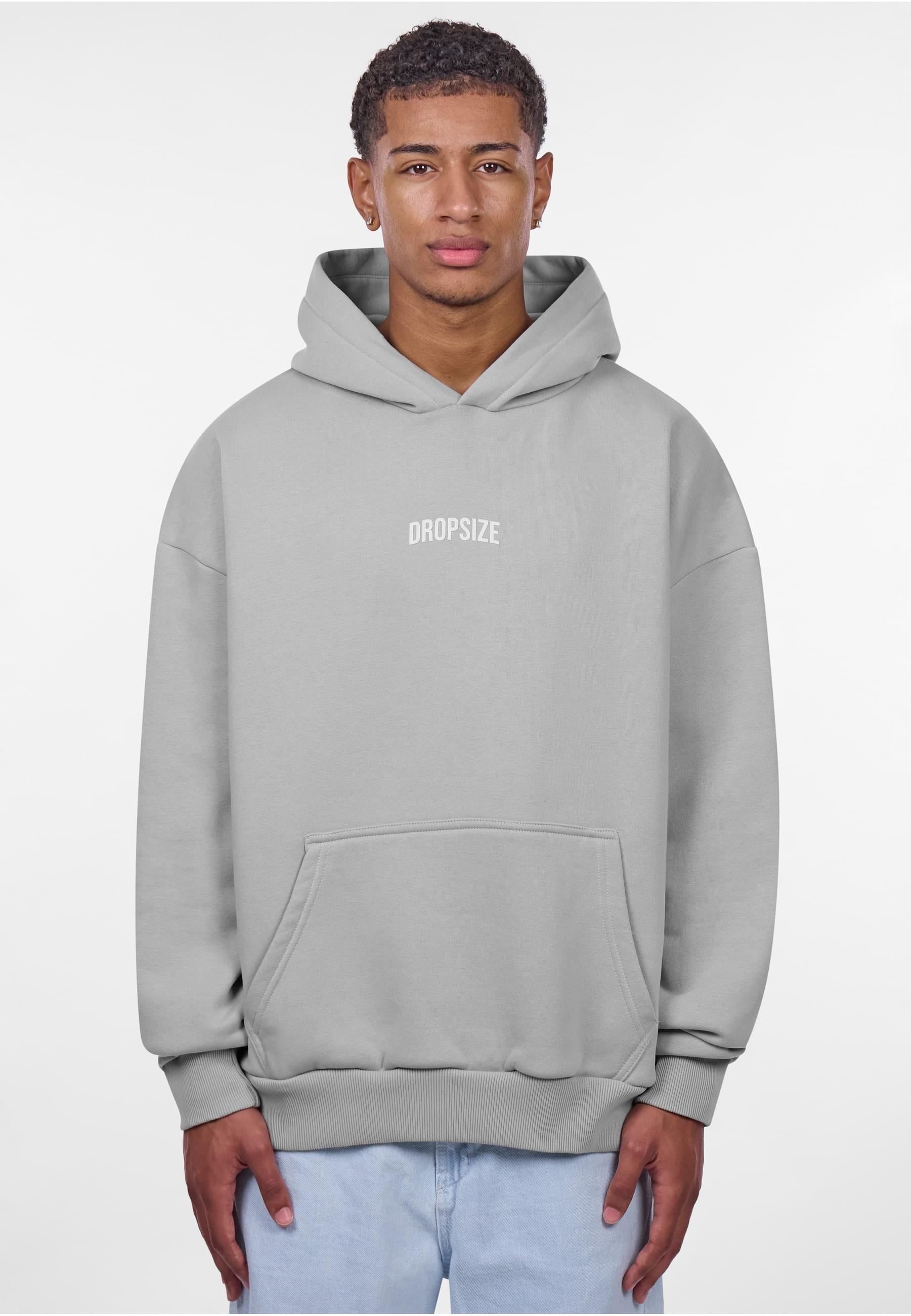 Dropsize Kapuzensweatshirt »Dropsize HEAVY OVERSIZE MIDDLE LOGO HOODIE«, (1 tlg.)