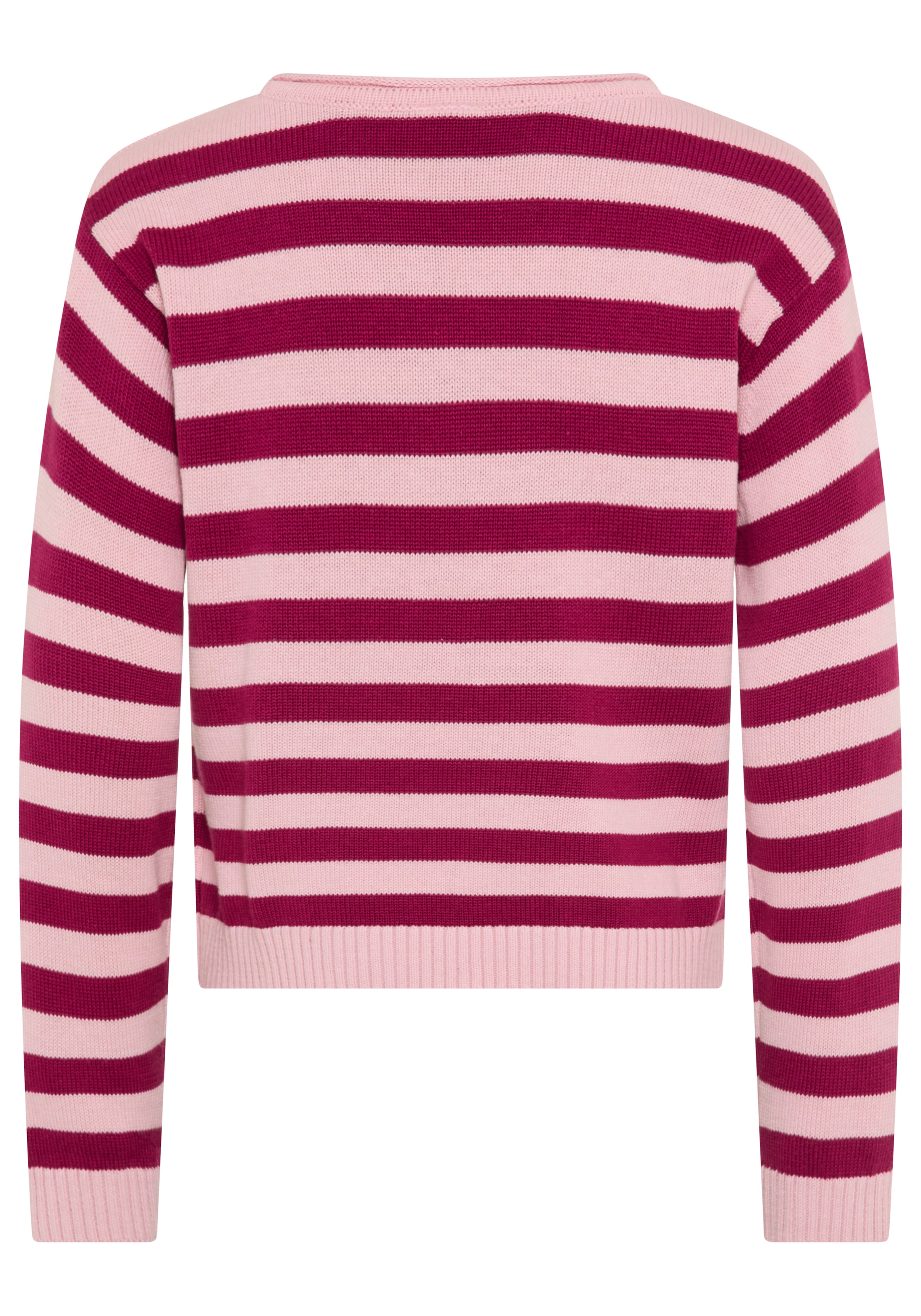 KIDSWORLD Streifenpullover »Ringelpullover«, Ringelpullover mit Rollsaum