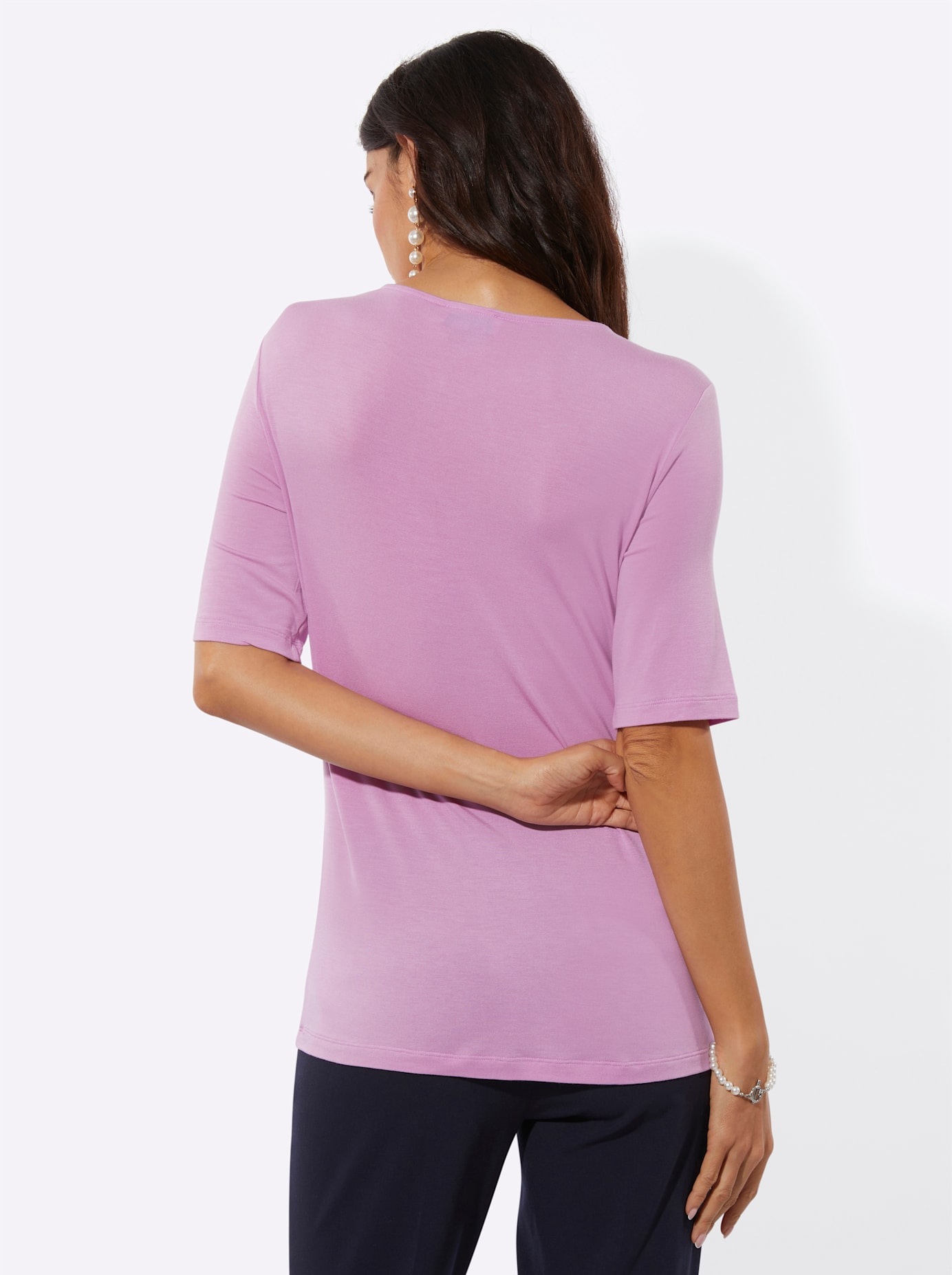 Thumbnail - creation L Langarmshirt "Modal-Shirt" 1 tlg.