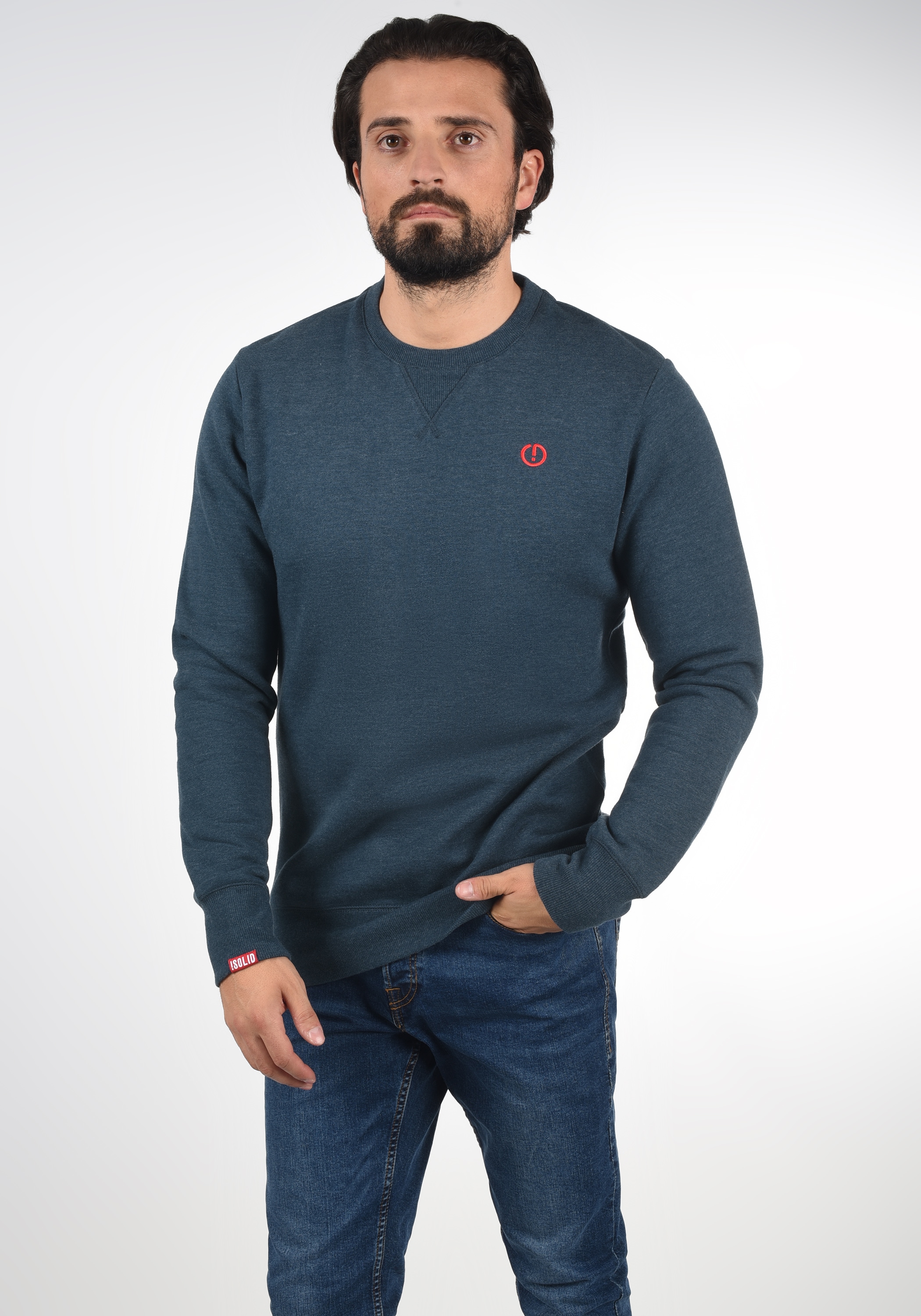 !Solid Longpullover »Sweatshirt SDBenn«