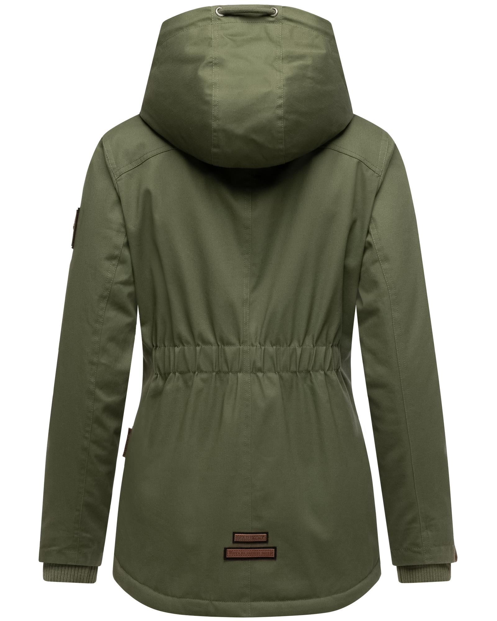 Marikoo Winterjacke »Bikoo«, mit Kapuze, sportliche Damen Outdoor Baumwolljacke mit Kapuze