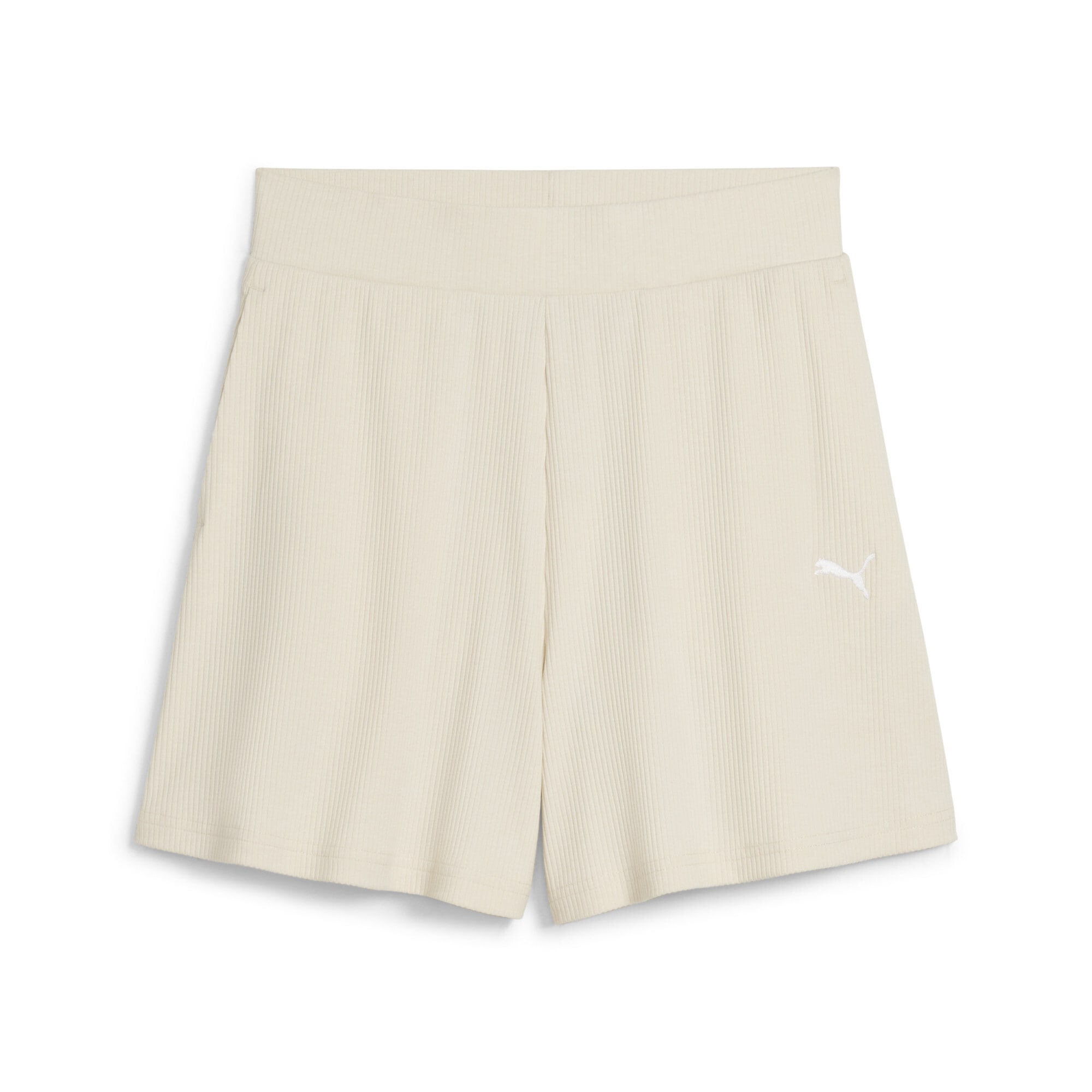 PUMA Sporthose "ESS ELEVATED Gerippte 5" Shorts mit hohem Bund Damen" günstig online kaufen