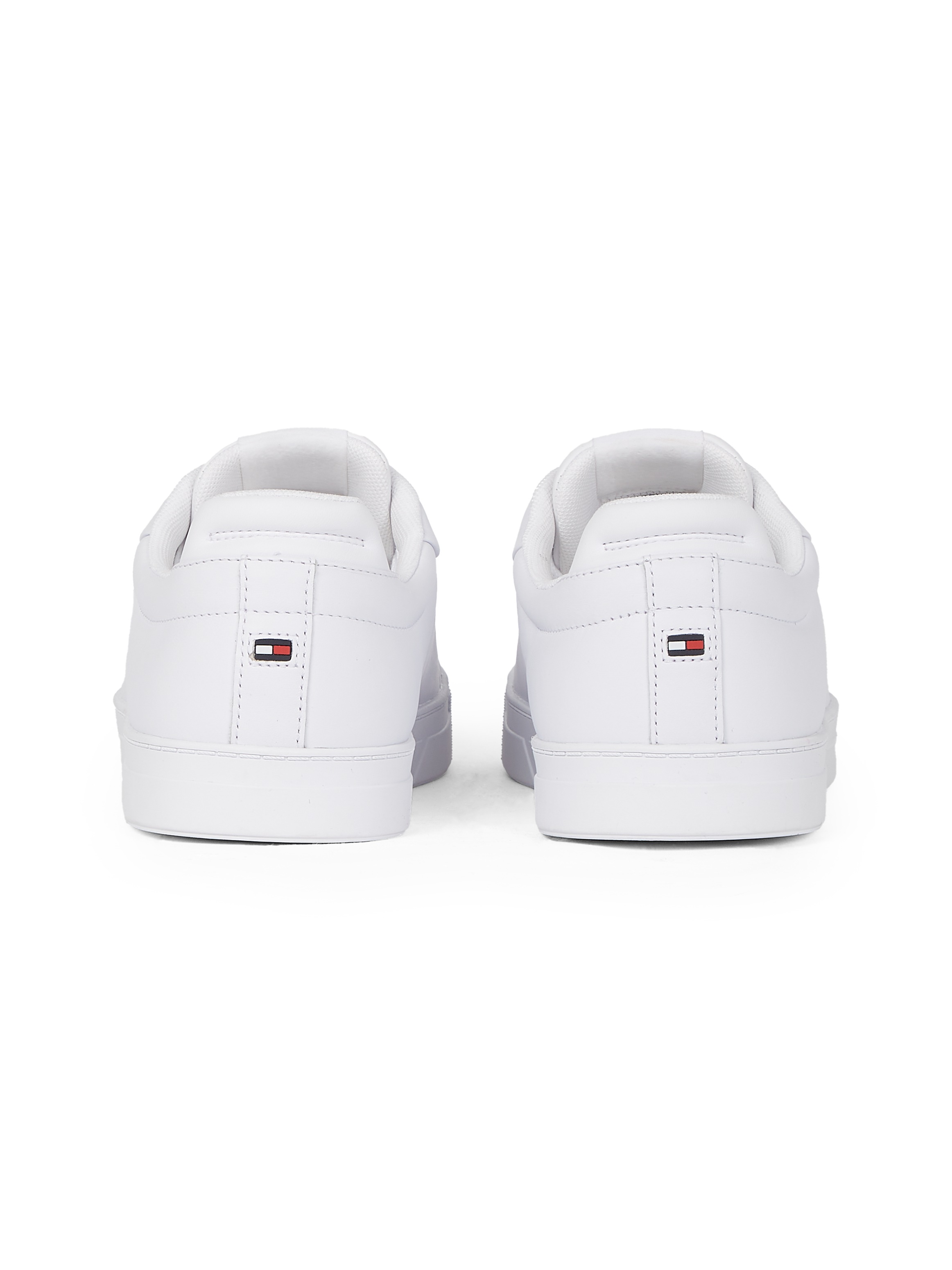 Tommy Hilfiger Sneaker "ICON COURT LTH FLAG ESS", Freizeitschuh, Halbschuh, günstig online kaufen