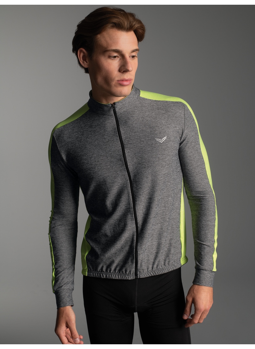 Trigema Trainingsjacke »TRIGEMA Fahrradjacke mit kontrastfarbigen Elementen«, (1 St.)