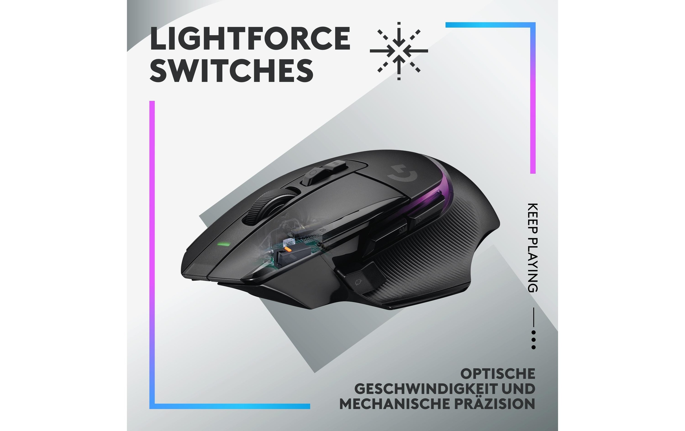 Logitech Gaming-Maus »G502 X Plus black« USB | kabellos