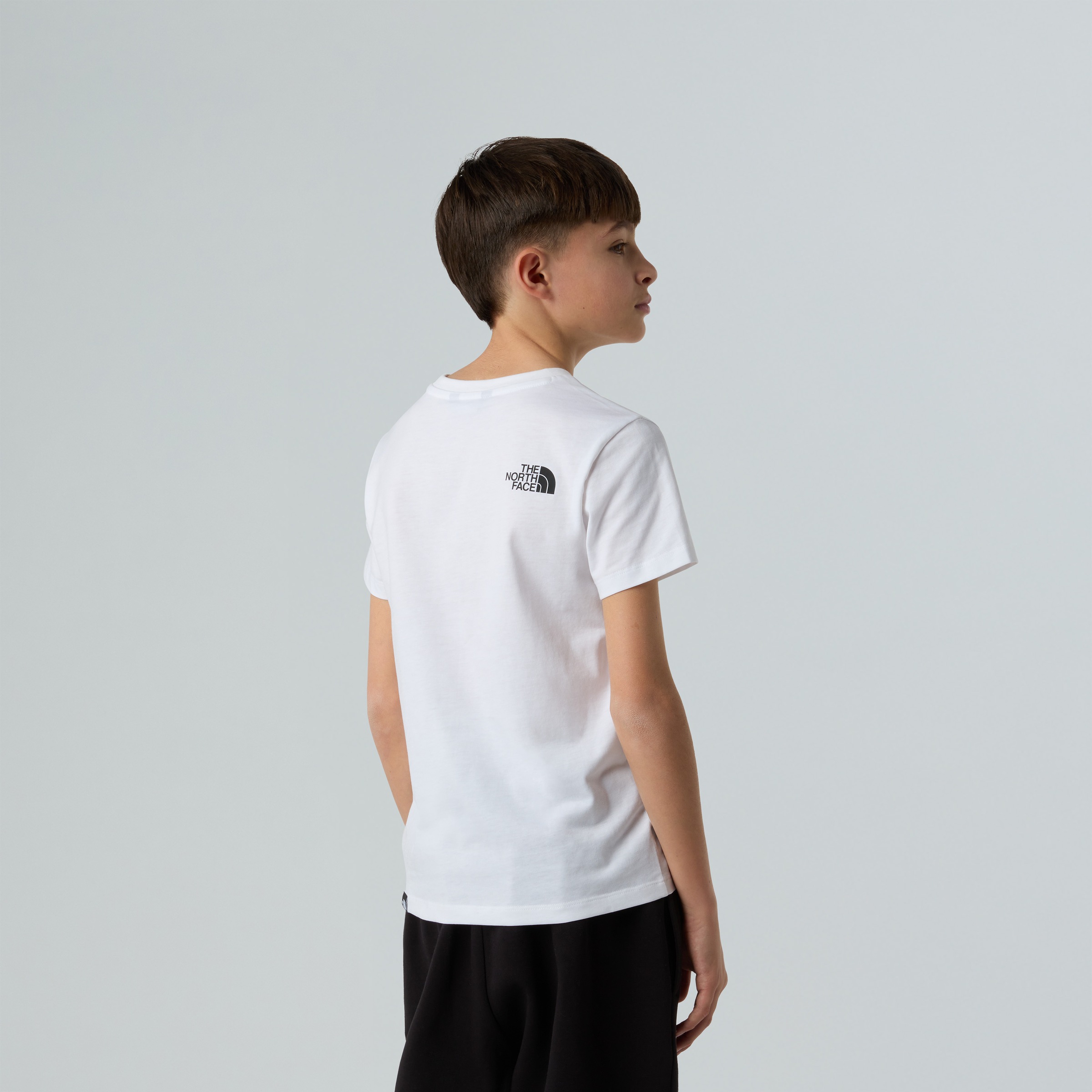 The North Face T-Shirt »TEEN EASY REGULAR SS TEE« für Jugendliche, Kurzarm, Rundhalsausschnitt, ohne Verschluss