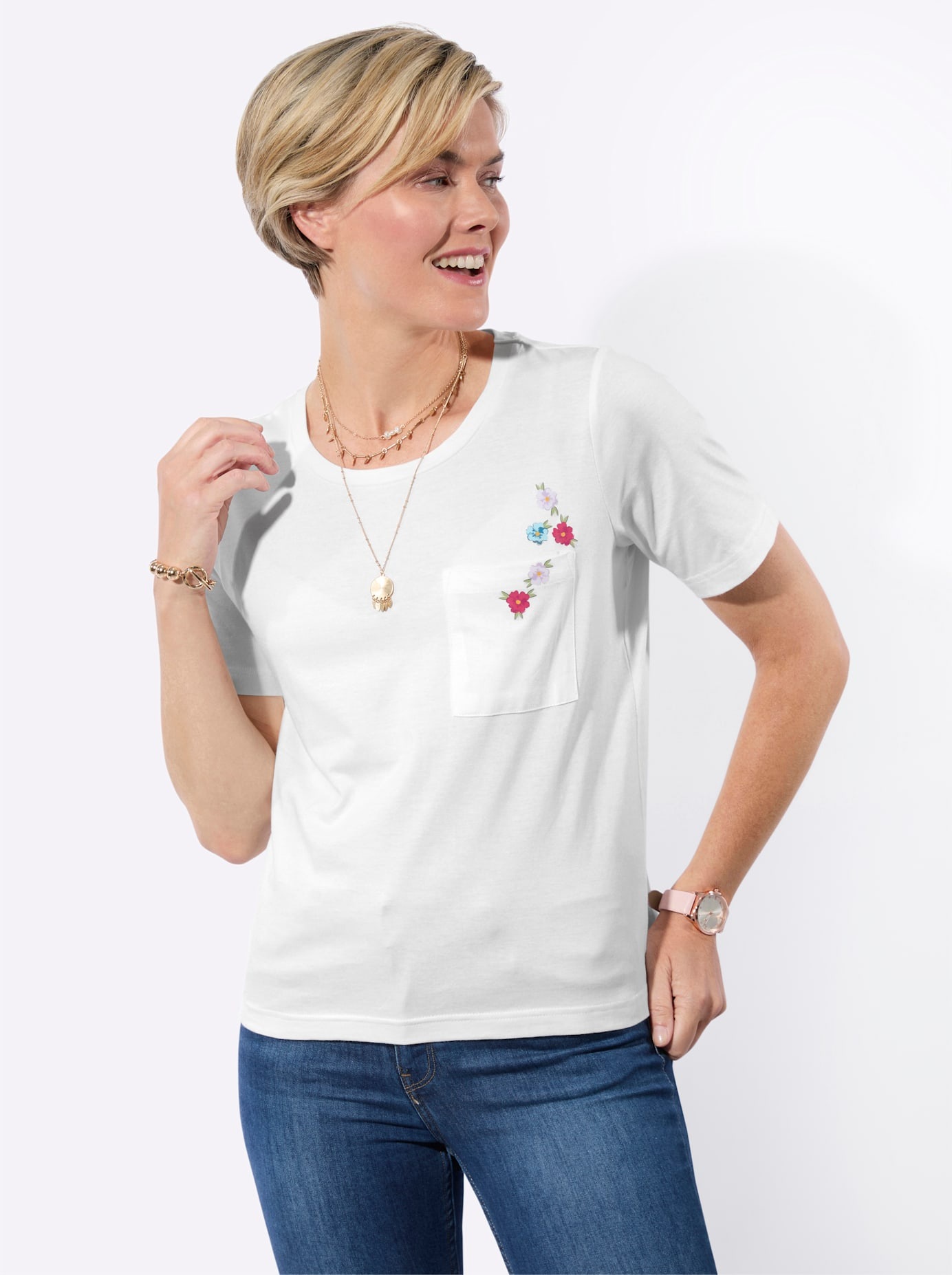 Classic Basics Rundhalsshirt "Shirt", 1 tlg. günstig online kaufen