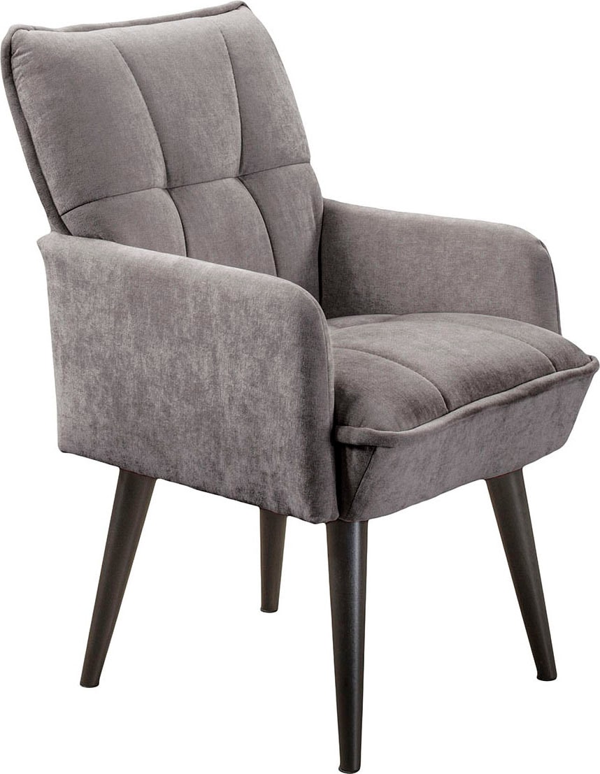 exxpo - sofa fashion Esszimmerstuhl "Mocca" () Armlehnenstuhl, bequem gepol günstig online kaufen