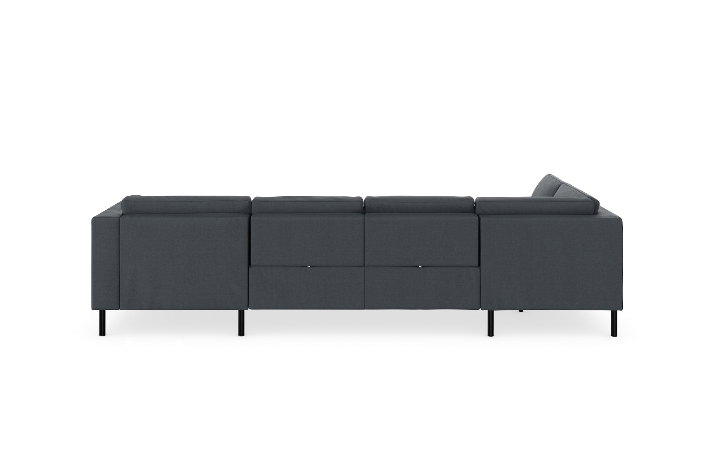 sit&more Wohnlandschaft »Lindholm U-Form«, mit Sitztiefenverstellung und Federkern