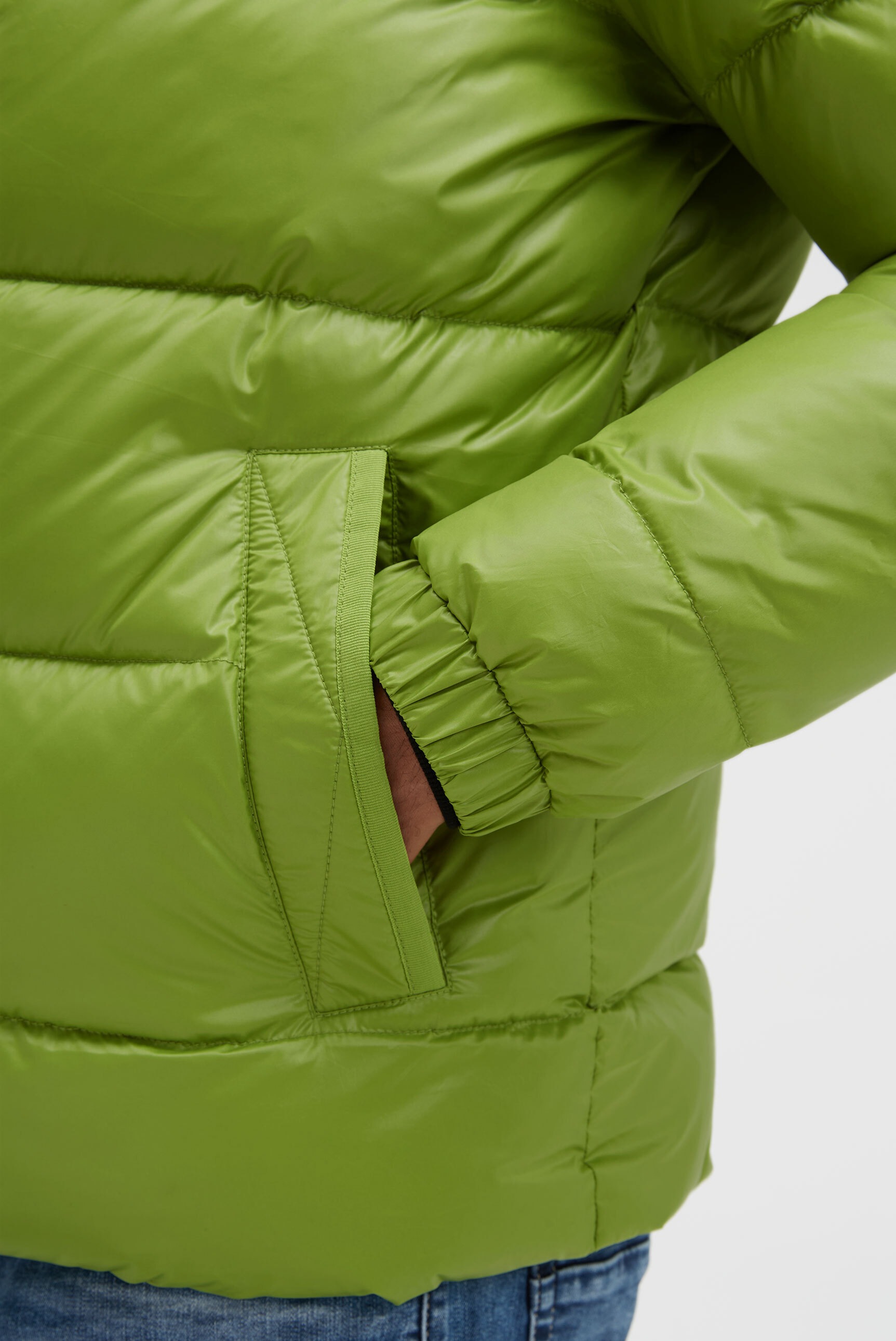 CAMP DAVID Winterjacke mit Kapuze mit Elastikbündchen