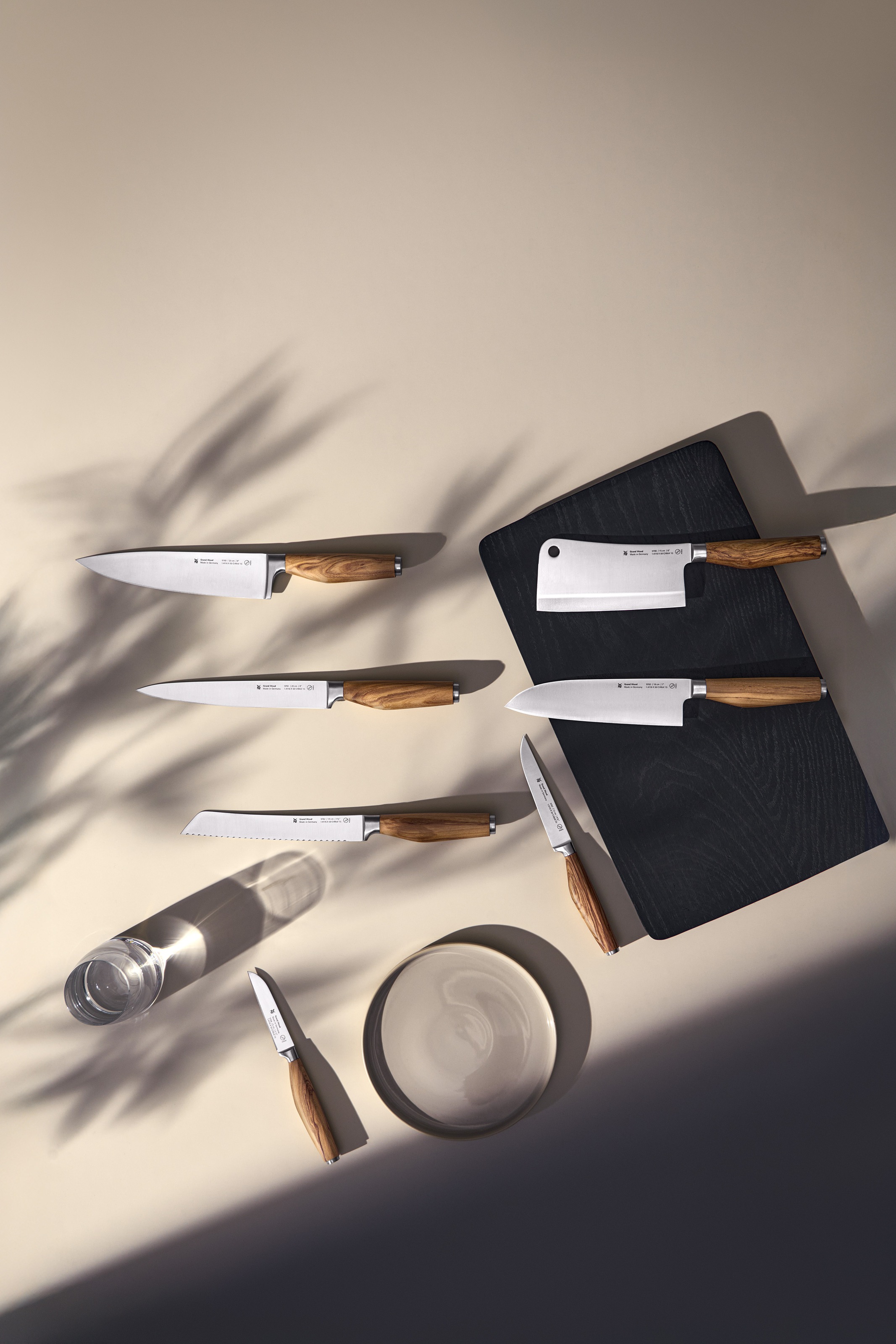 WMF Brotmesser "Grand Wood" 19 cm, Olivenholzgriff, handgeschmiedeter Spezi günstig online kaufen