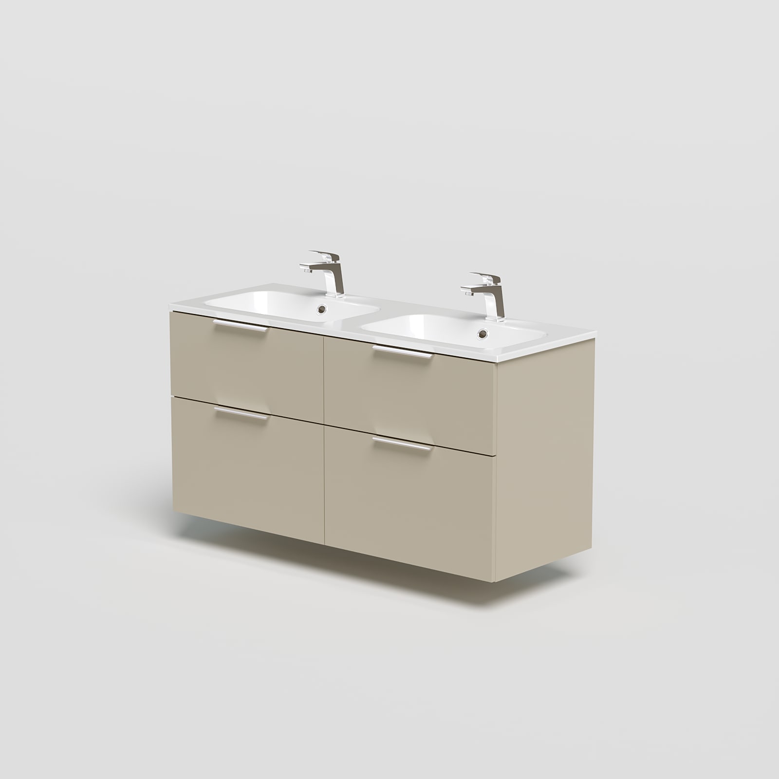 mit Soft-Close-Funktion, Vollauszüge, inkl. Becken, Breite 121 cm