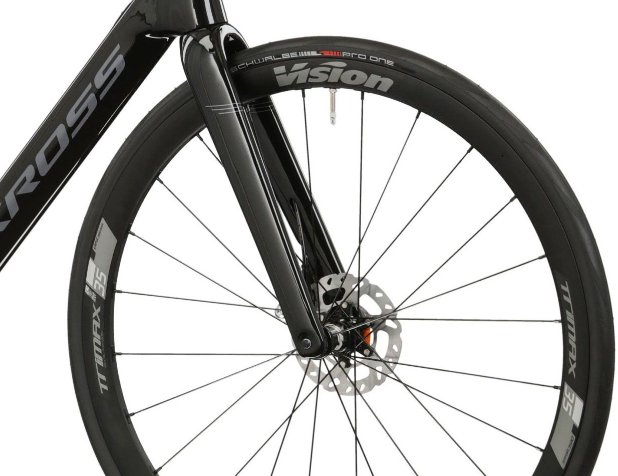 Kross Rennrad »Rennrad Vento DSC 8.0 schwarz 22 Gänge«, 22 Gang, Shimano, 105 R7000 Schaltwerk, Kettenschaltung