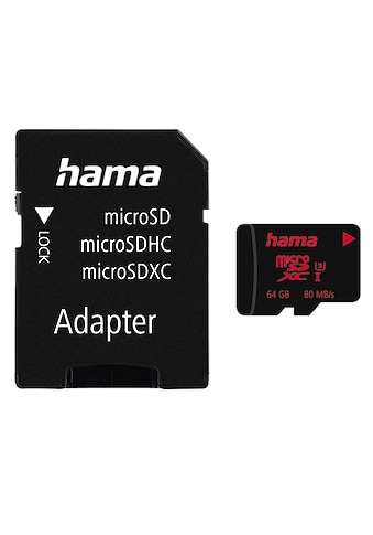 Hama Speicherkarte »microSDXC Memory Pro 4K...