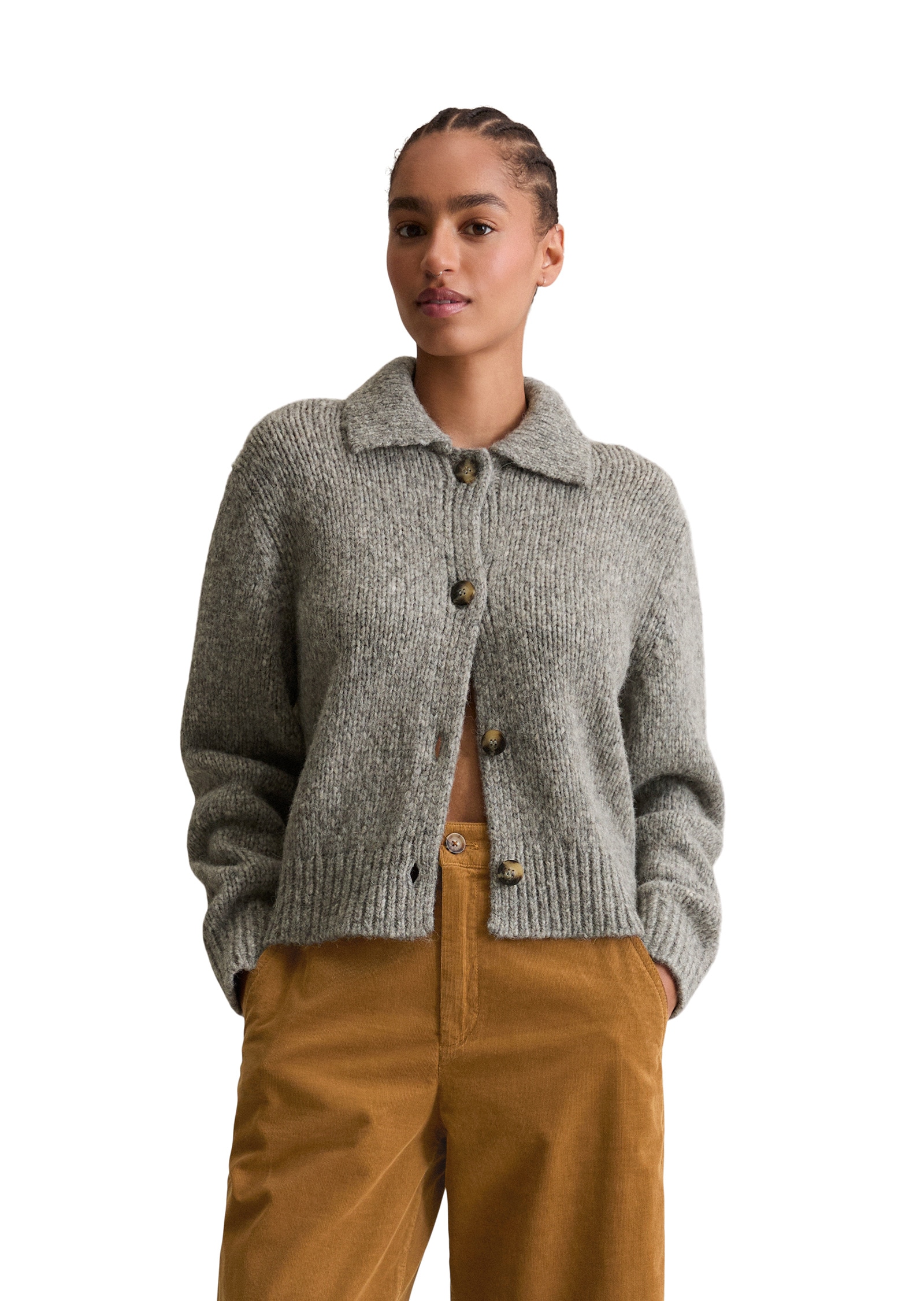 Marc OPolo DENIM Cardigan "aus weichem Schurwolle-Mix" günstig online kaufen