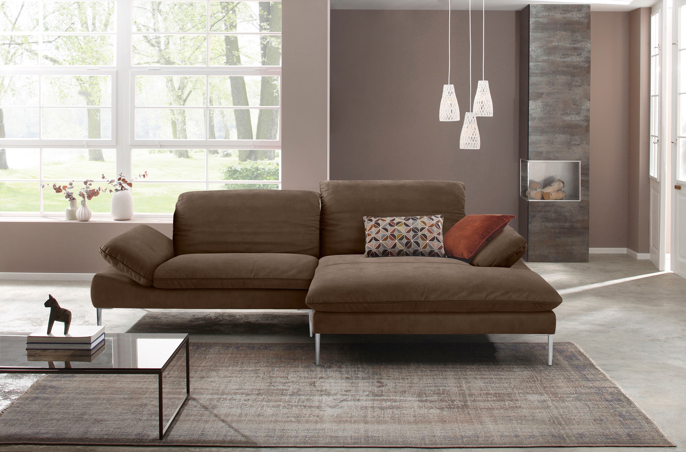 W.SCHILLIG Ecksofa "enjoy&MORE, Designsofa, elegant und bequem, L-Form" mit günstig online kaufen