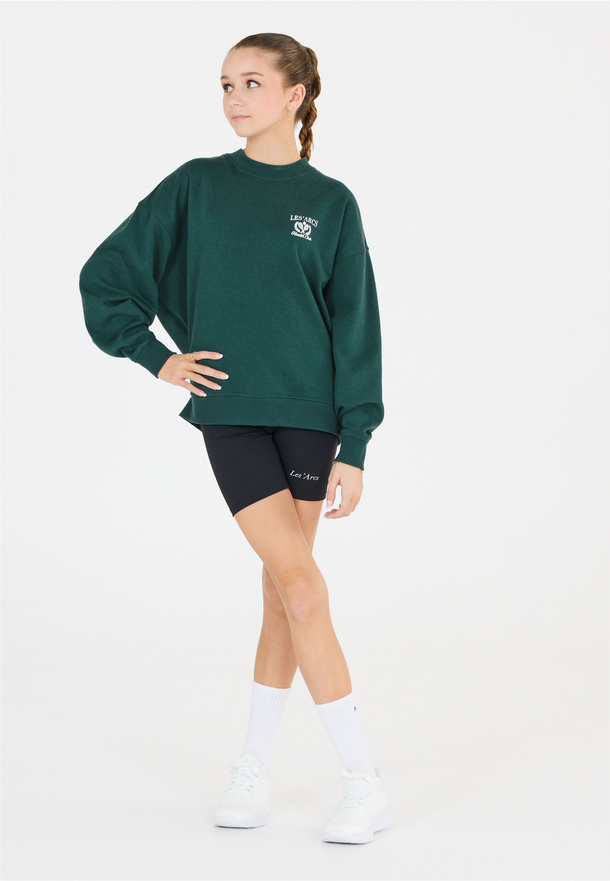 Les'Arcs Sweatshirt »Celinda«, mit lässigem Print und Top-Komfort