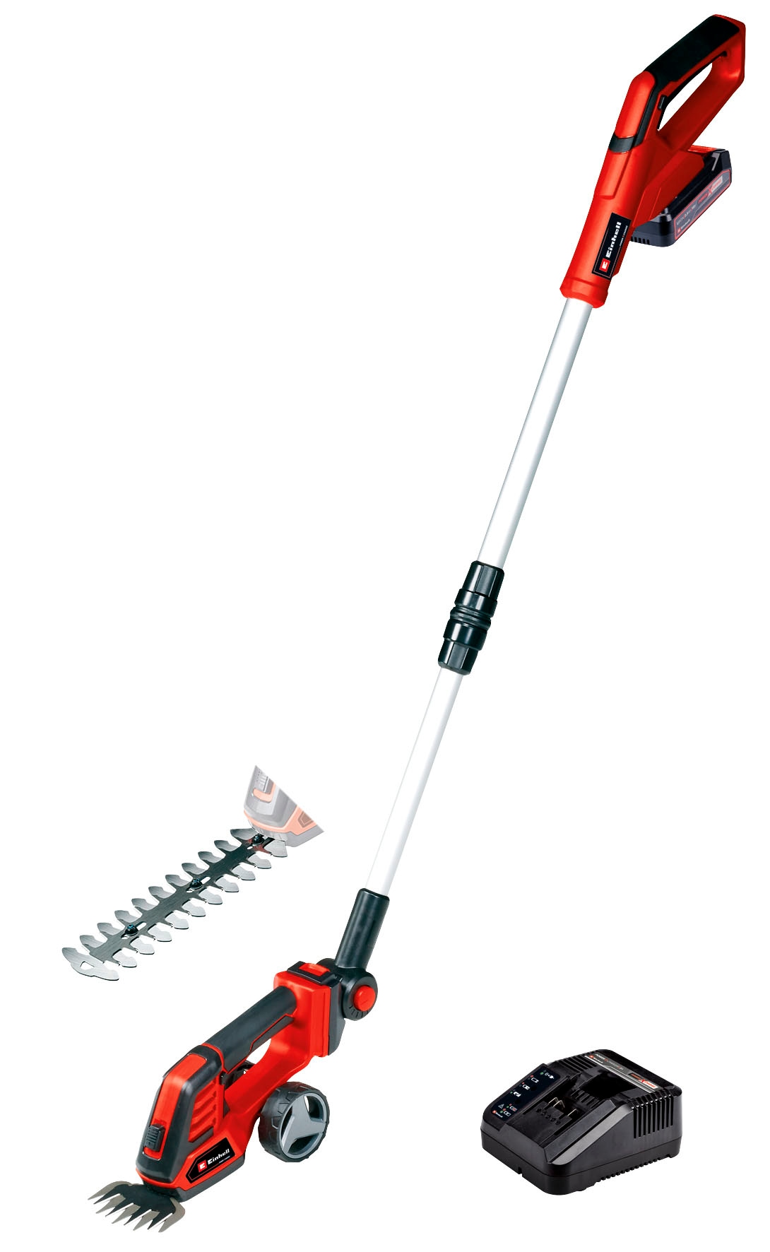 Einhell Akku-Gras- und Strauchscherenset ""GE-CG 18/100 Li T Kit"" () Inkl. 2,5 Ah Akku und Ladegerät