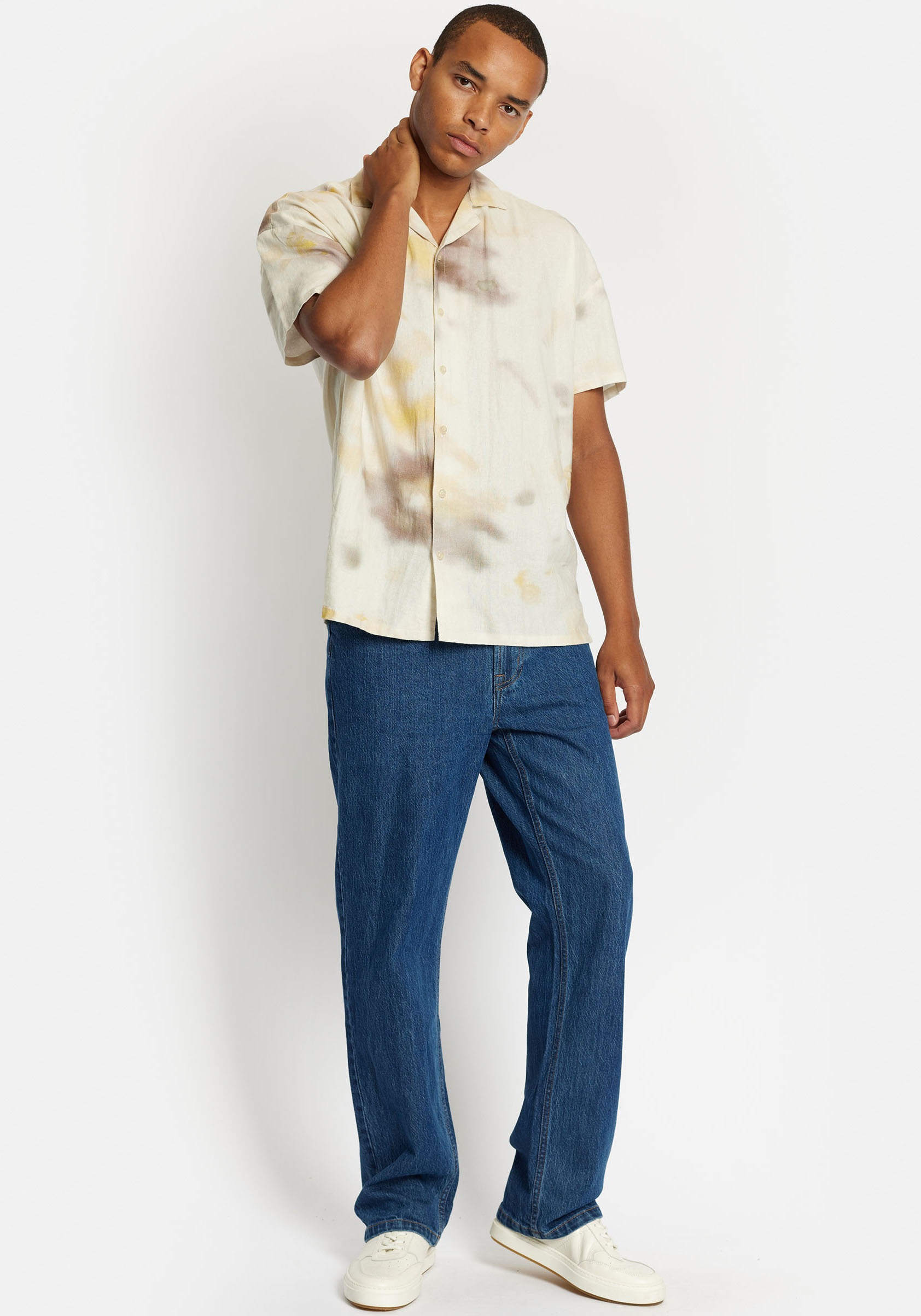 DENIM PROJECT Loose-fit-Jeans, in mittelblauer Waschung