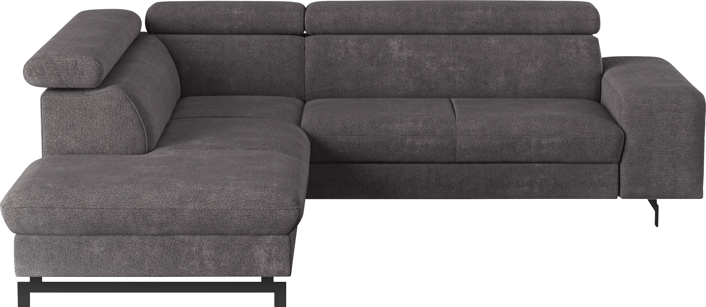 COTTA Ecksofa »Emma L-Form«, mit Kopfteilverstellung, wahlweise mit Bettfunktion & Bettkasten