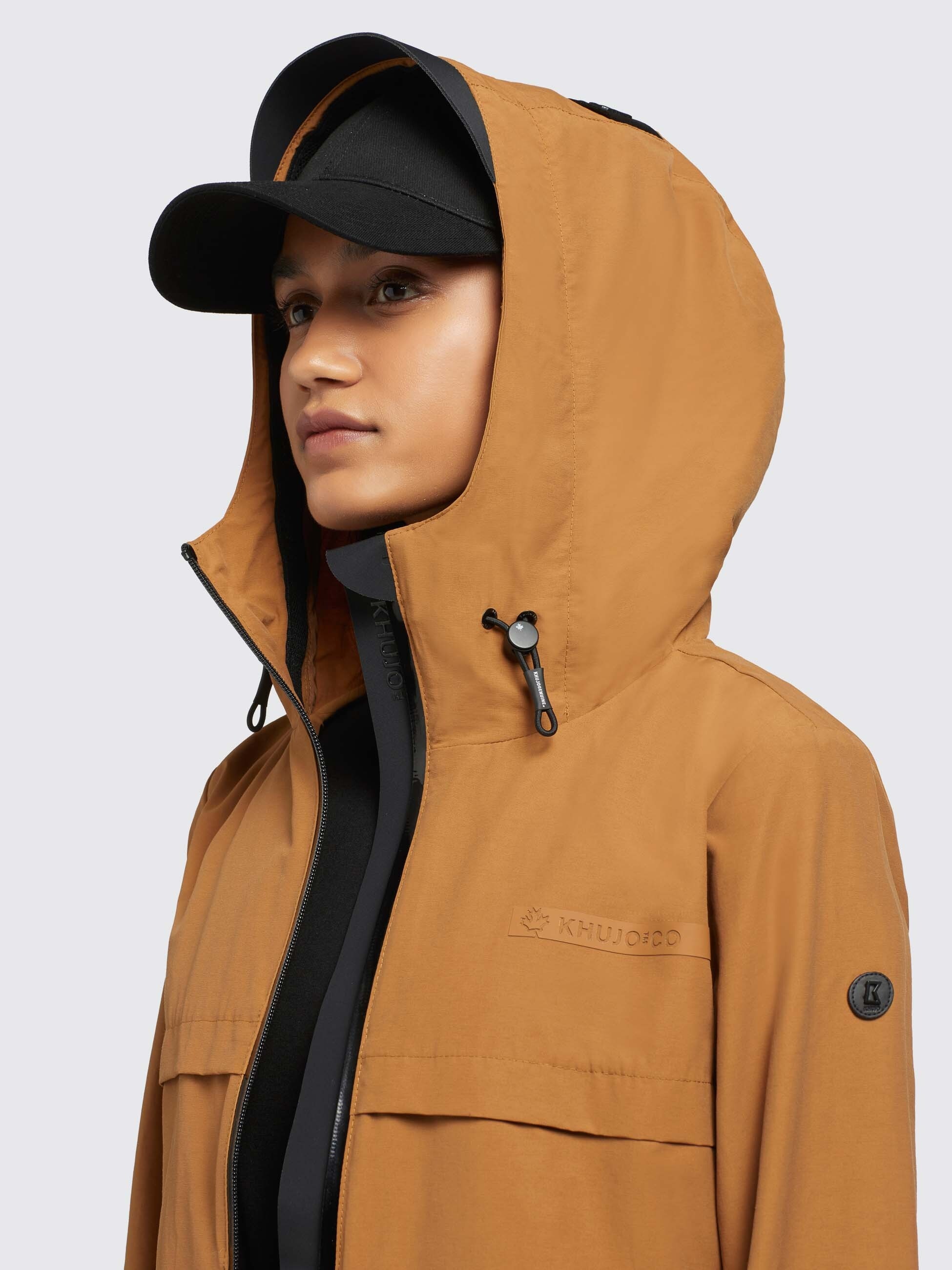 khujo Anorak »TIEMA«, mit Kapuze
