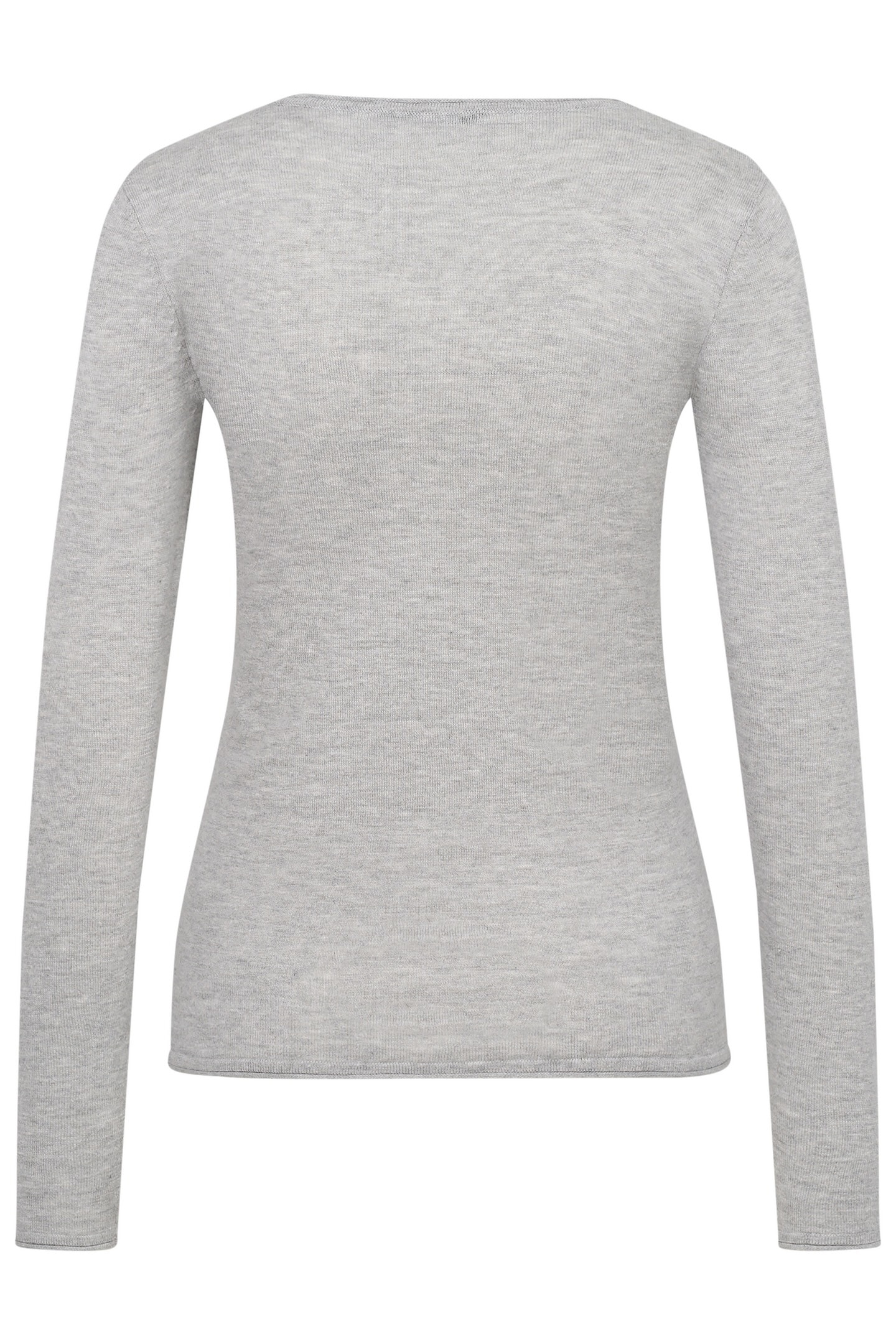 bugatti Langarmshirt, mit Rundhals & langem Arm