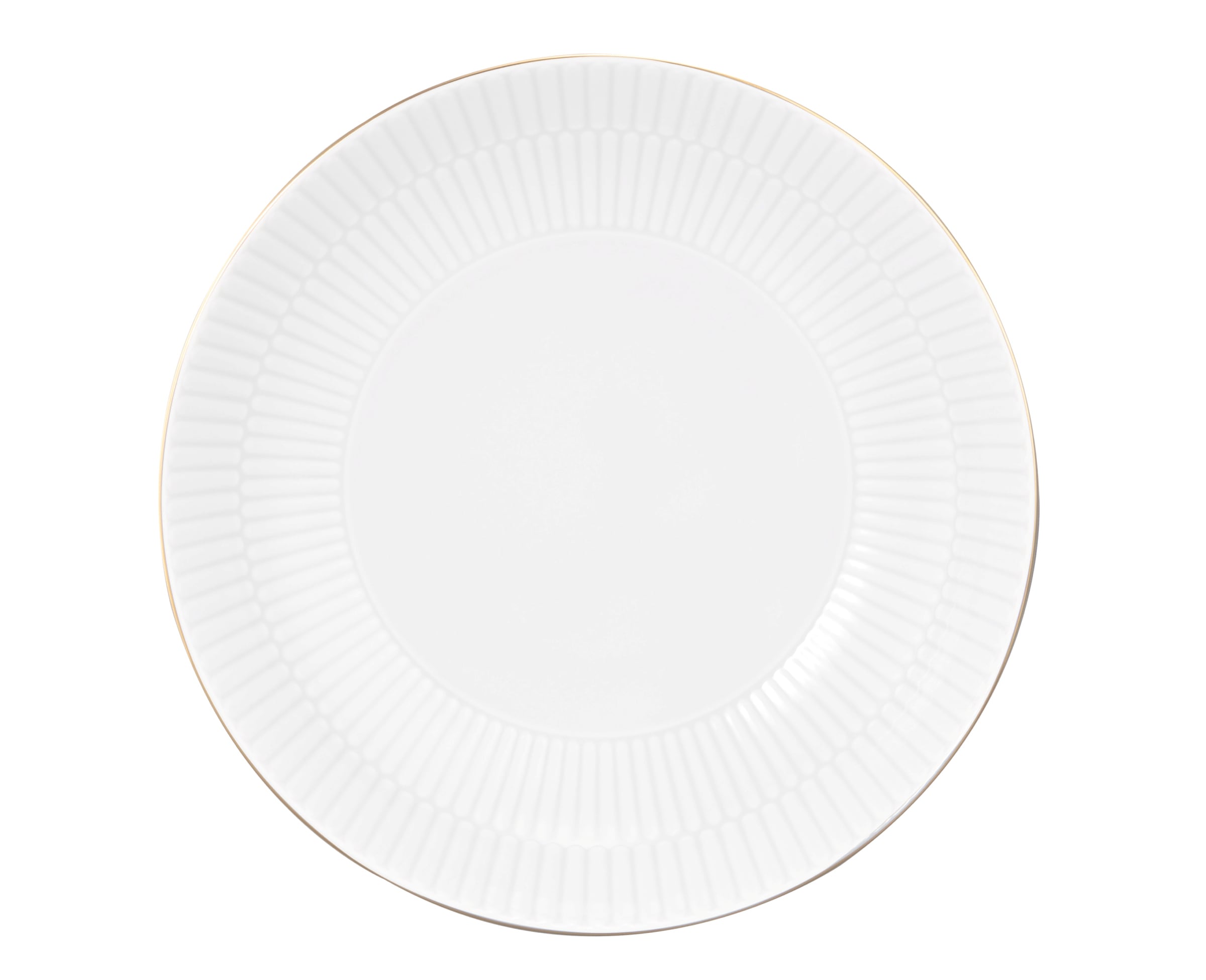 Seltmann Weiden Tafelservice »Tafelservice 12-teilig Amina Goldrand, Teller, Suppenteller«, (Set, 12 tlg.), Speiseeller, Suppenteller, weiß, gold