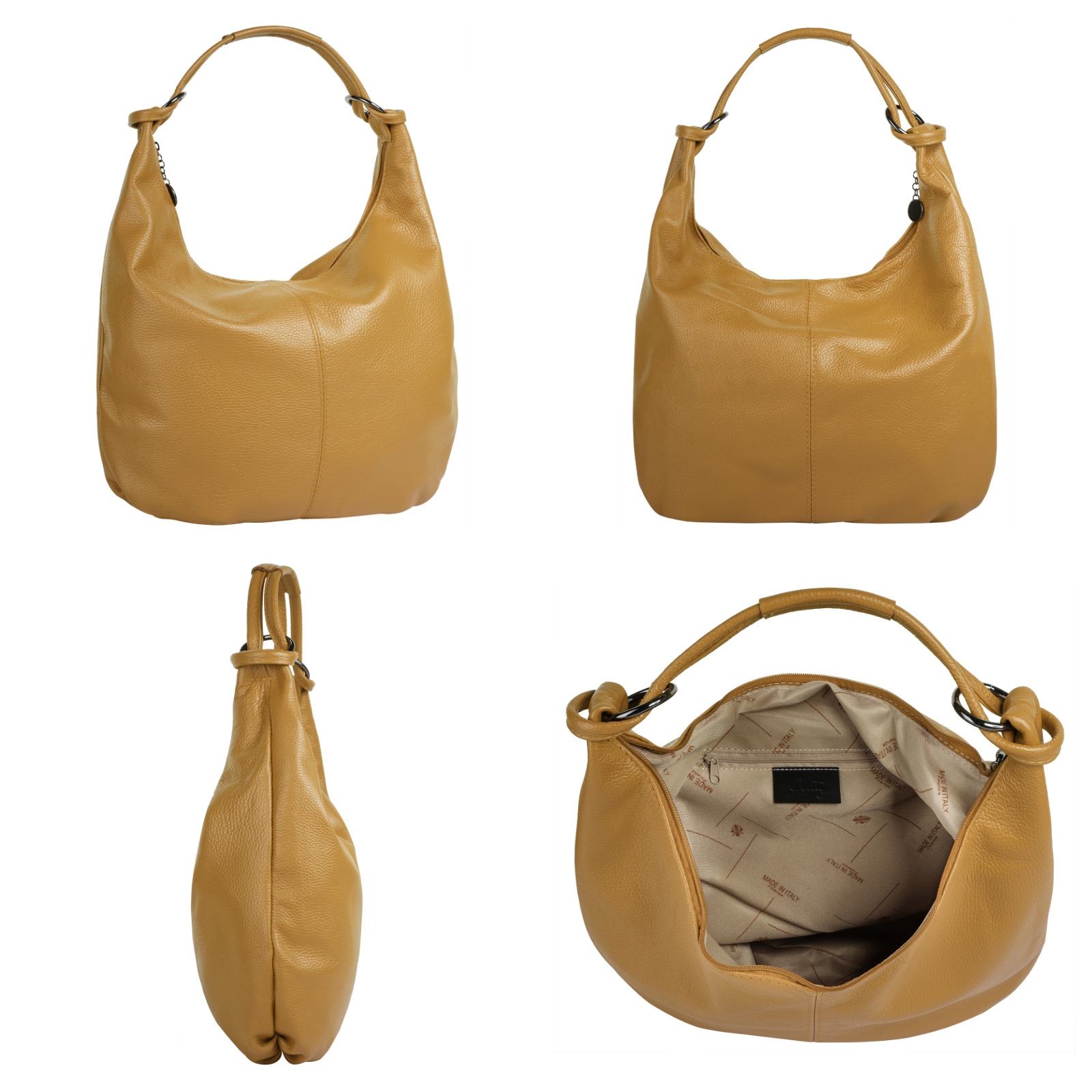 Cluty Shopper, echt Leder, Made in Italy