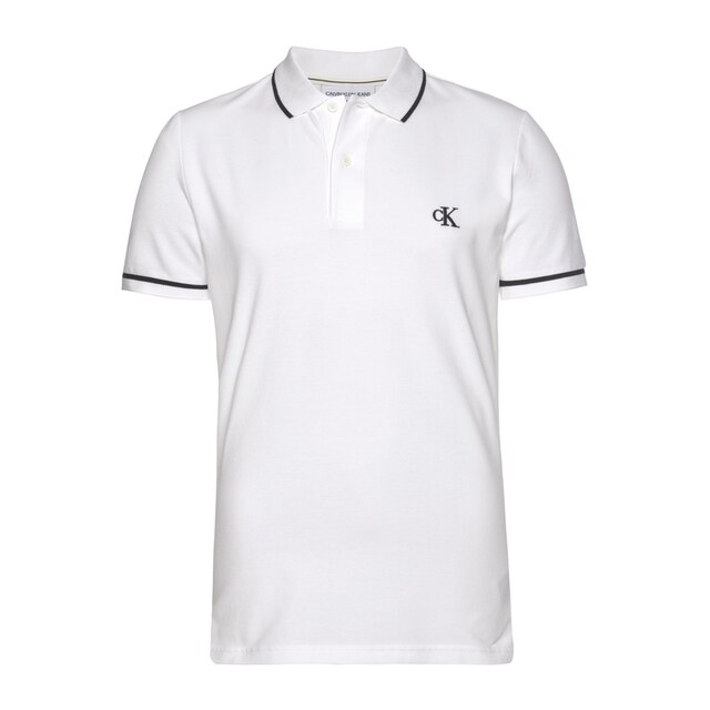 Calvin Klein Jeans Poloshirt »TIPPING SLIM POLO«, mit Logomarkenlabel ▷ für  | BAUR