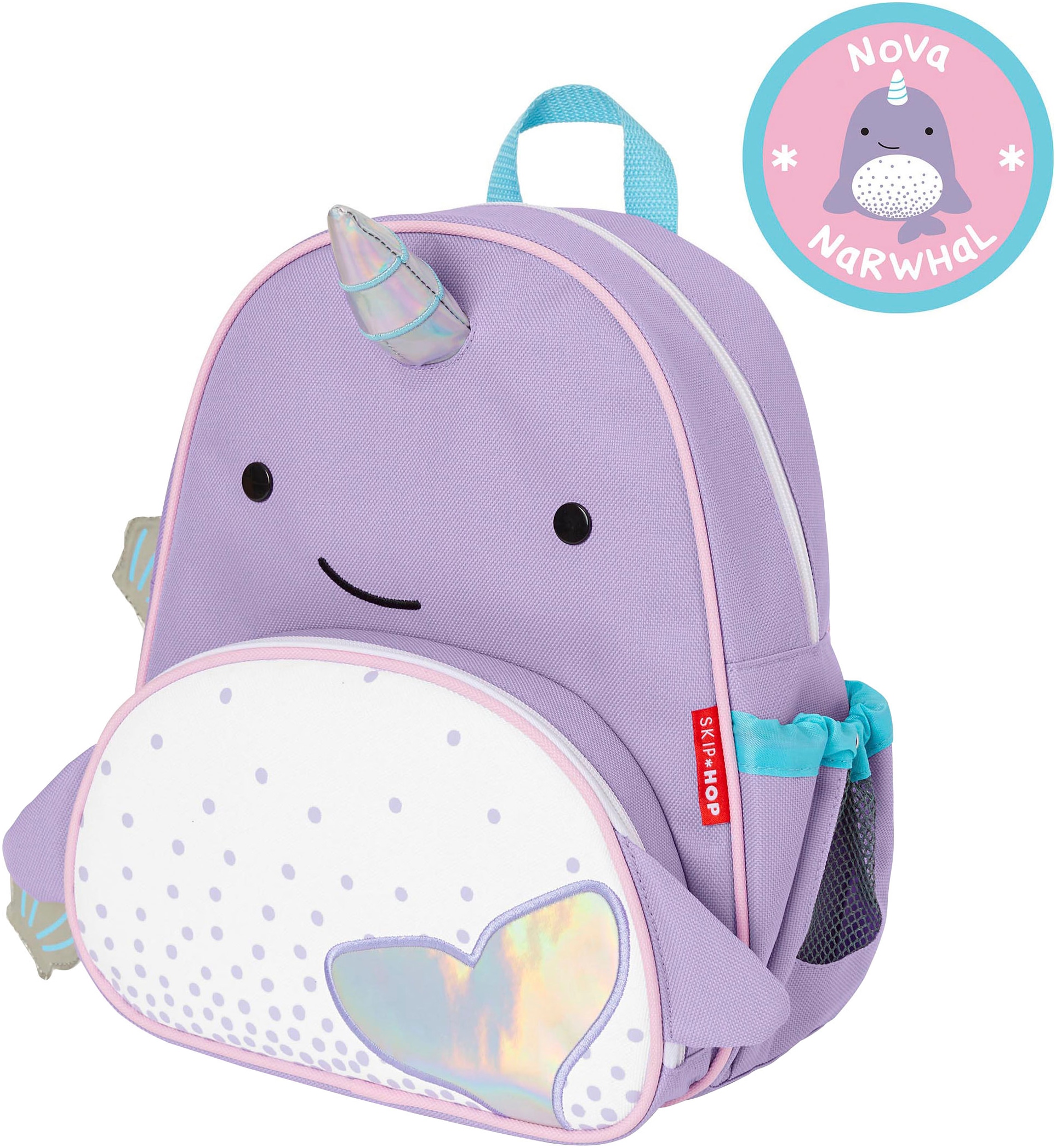 Skip Hop Kinderrucksack »Zoo - Narwal«