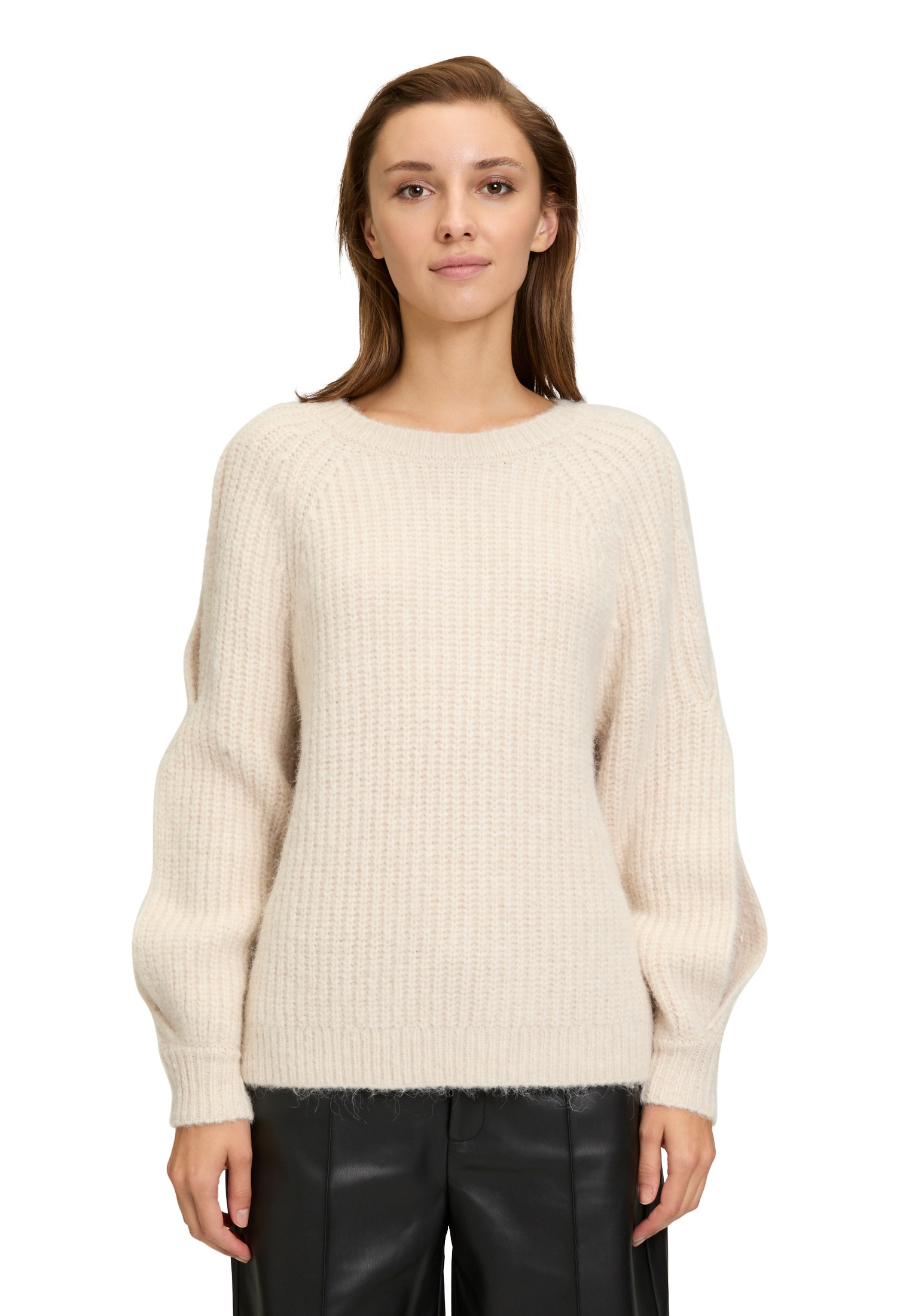 Cartoon Strickpullover "Cartoon Damen Strickpullover mit Rundhalsausschnitt günstig online kaufen