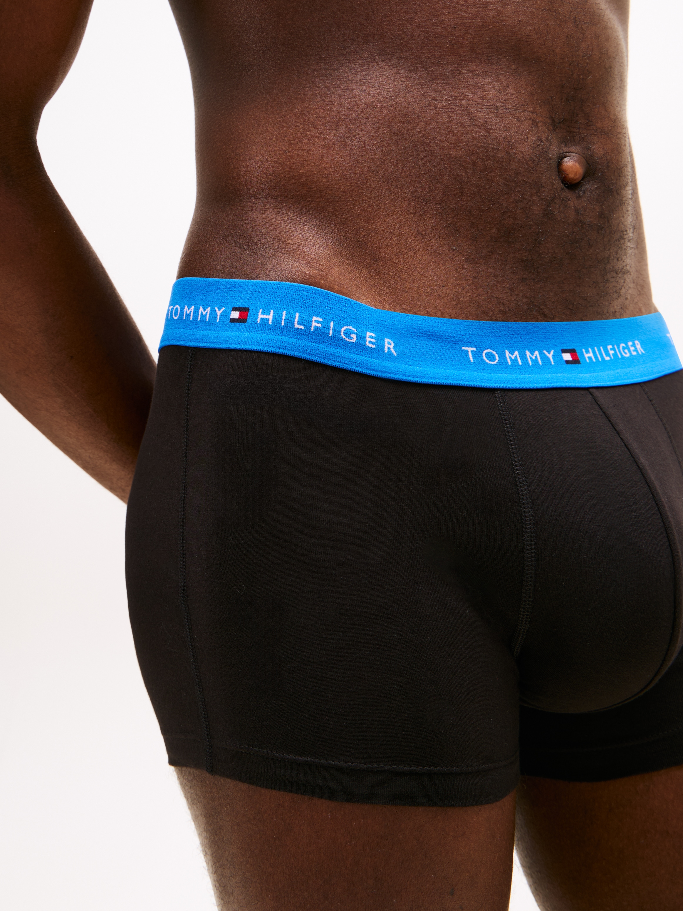 Tommy Hilfiger Underwear Trunk »7P TRUNK WB« Packung, 7er, 7 Stk. tlg., mit Logobund