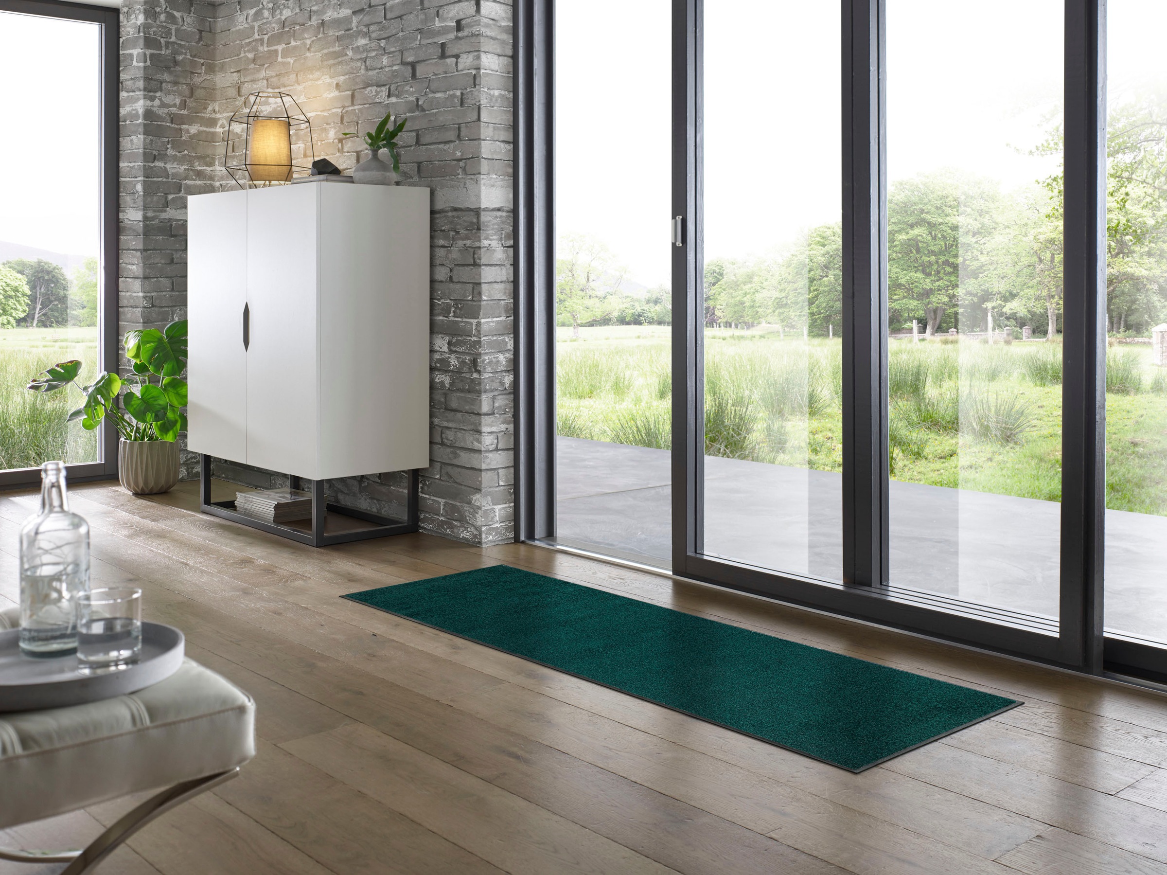 wash+dry by Kleen-Tex Fußmatte "Trend Uni, Schmutzfangmatte, waschbar" rech günstig online kaufen