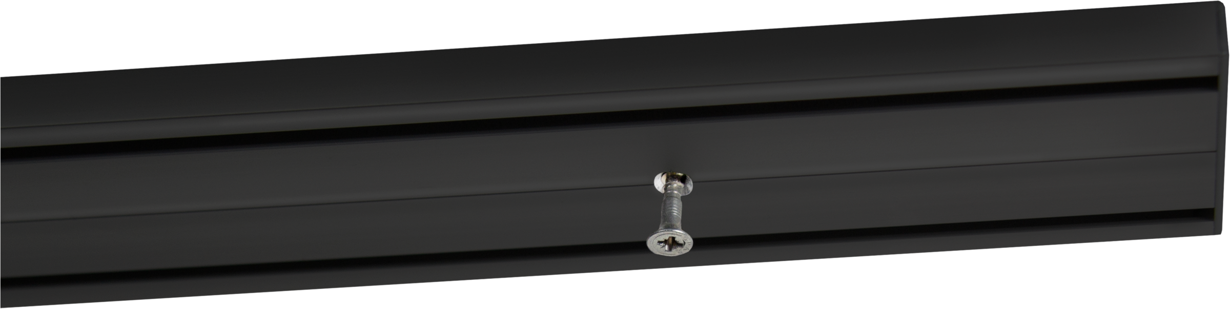 Thumbnail - GARESA Gardinenschiene "Profil 363 Deckenmontage" Ø 20 mm 2 läufig-läufig Wunschmaßlänge Innenlaufprofil, schlicht, Deck...