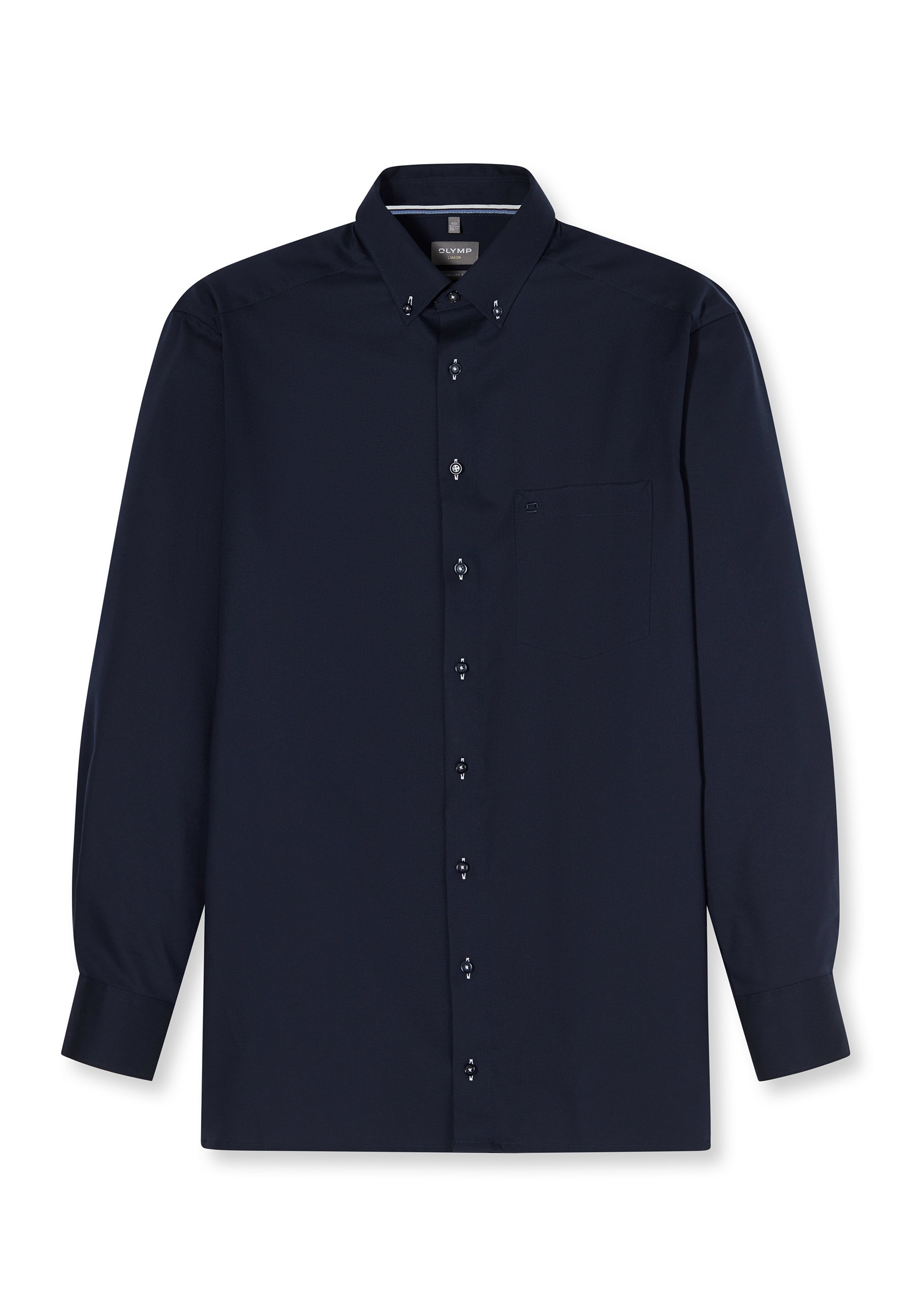 OLYMP Luxor Button-down Shirt Navy 44 3