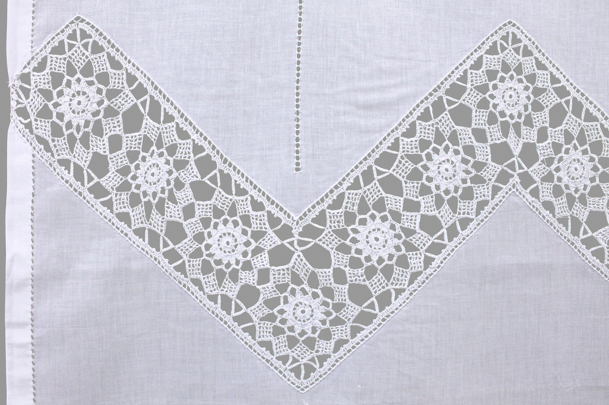 HOSSNER - ART OF HOME DECO Gardine "Dufour" Stangendurchzug 1 Stk. tlg. han günstig online kaufen
