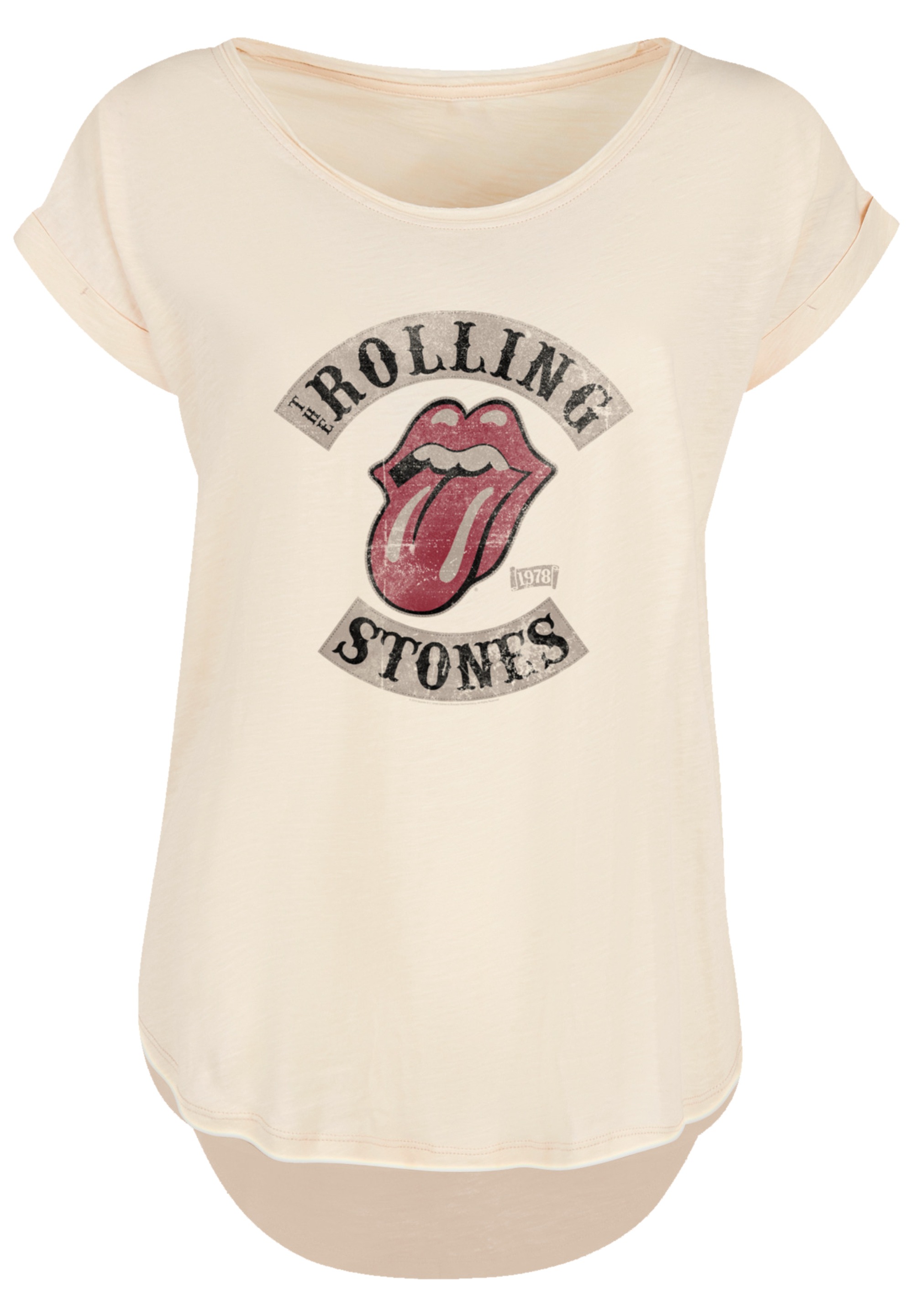 F4NT4STIC T-Shirt »The Rolling Stones Tour '78«, Premium Qualität