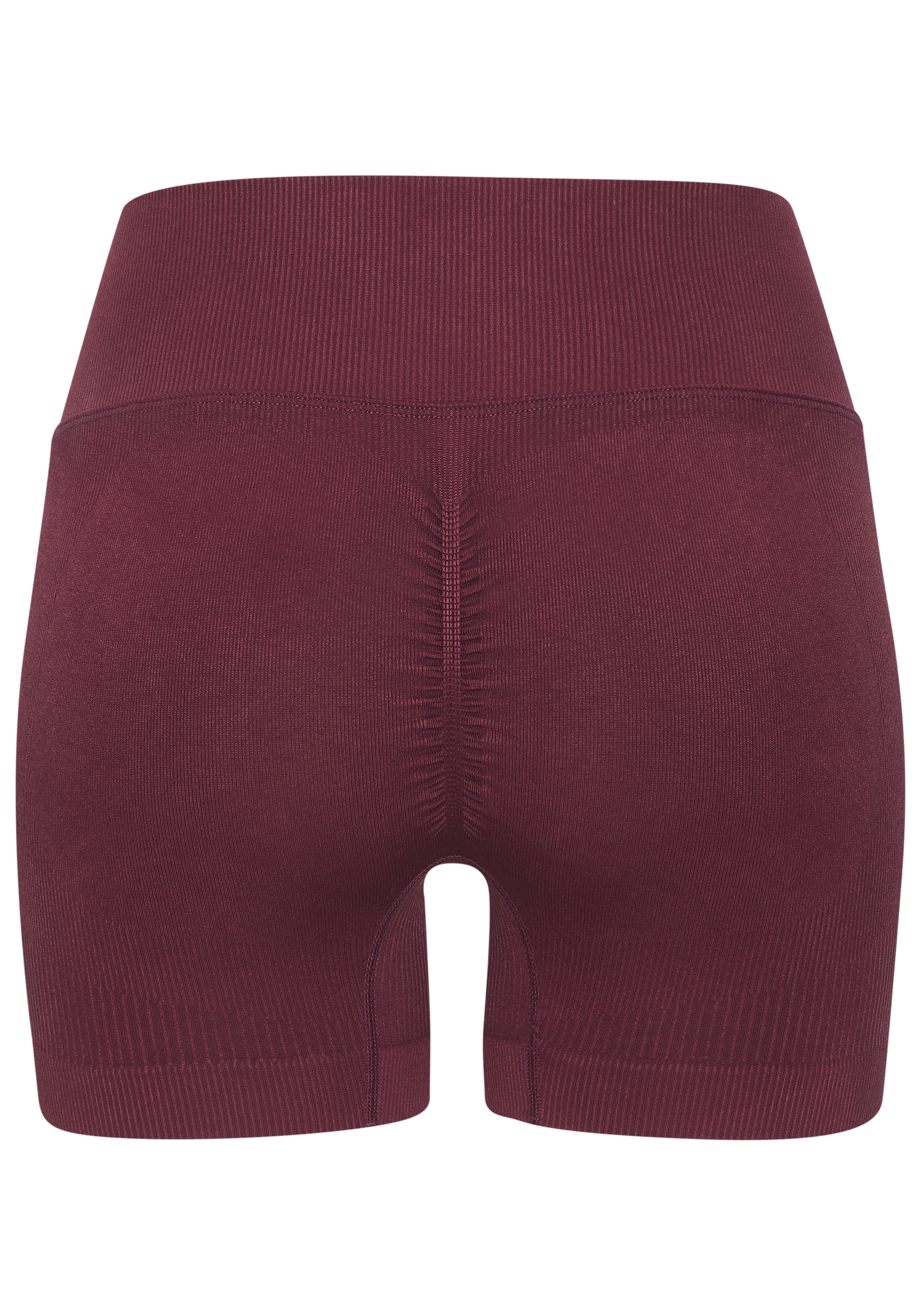 LASCANA ACTIVE Funktionsshorts, mit betonender Raffung für einen runden Po