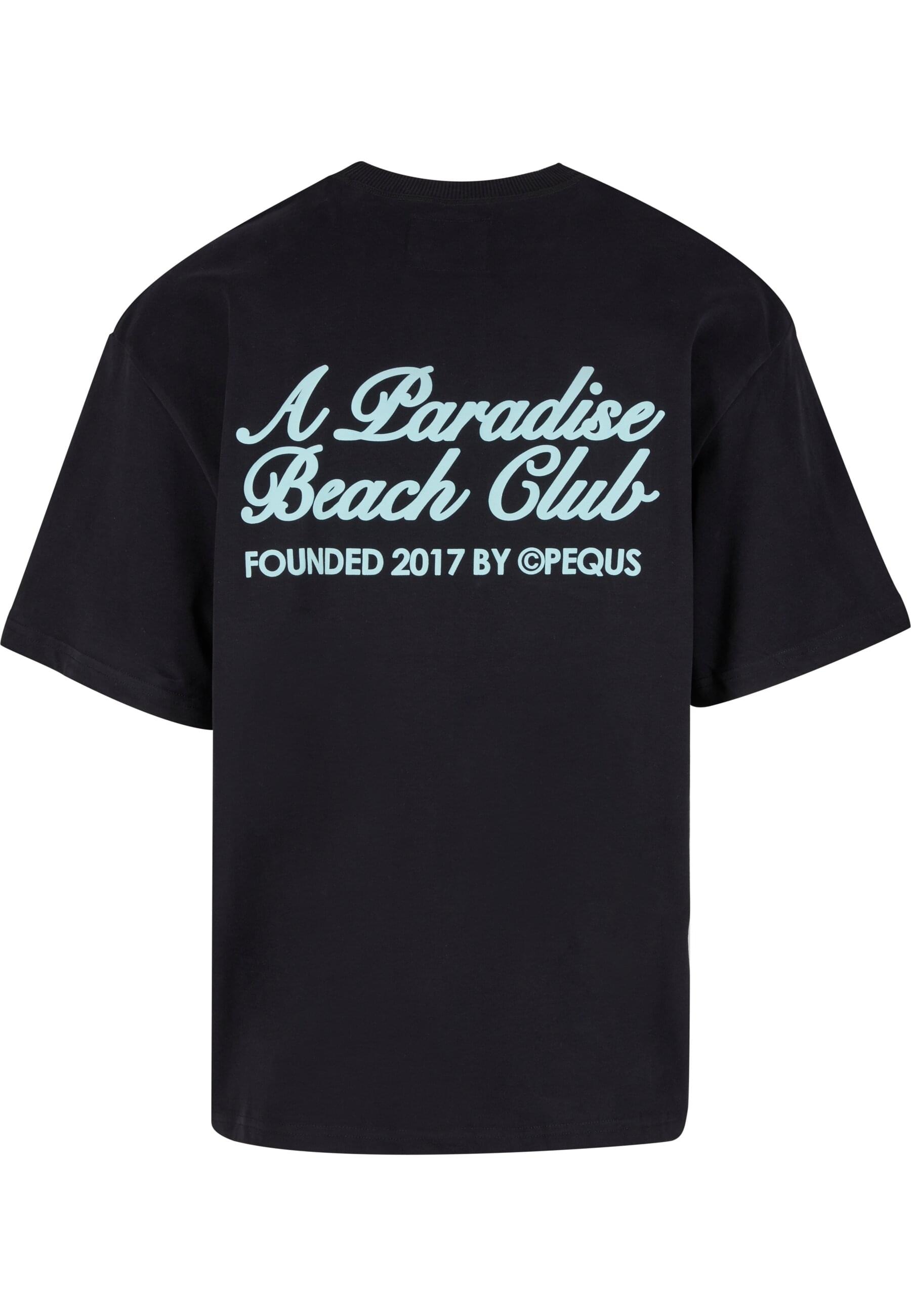 PEQUS Langarmshirt »PEQUS PEQUS A Paradise Beach Club Back Logo T-Shirt«, 1 Stk.
