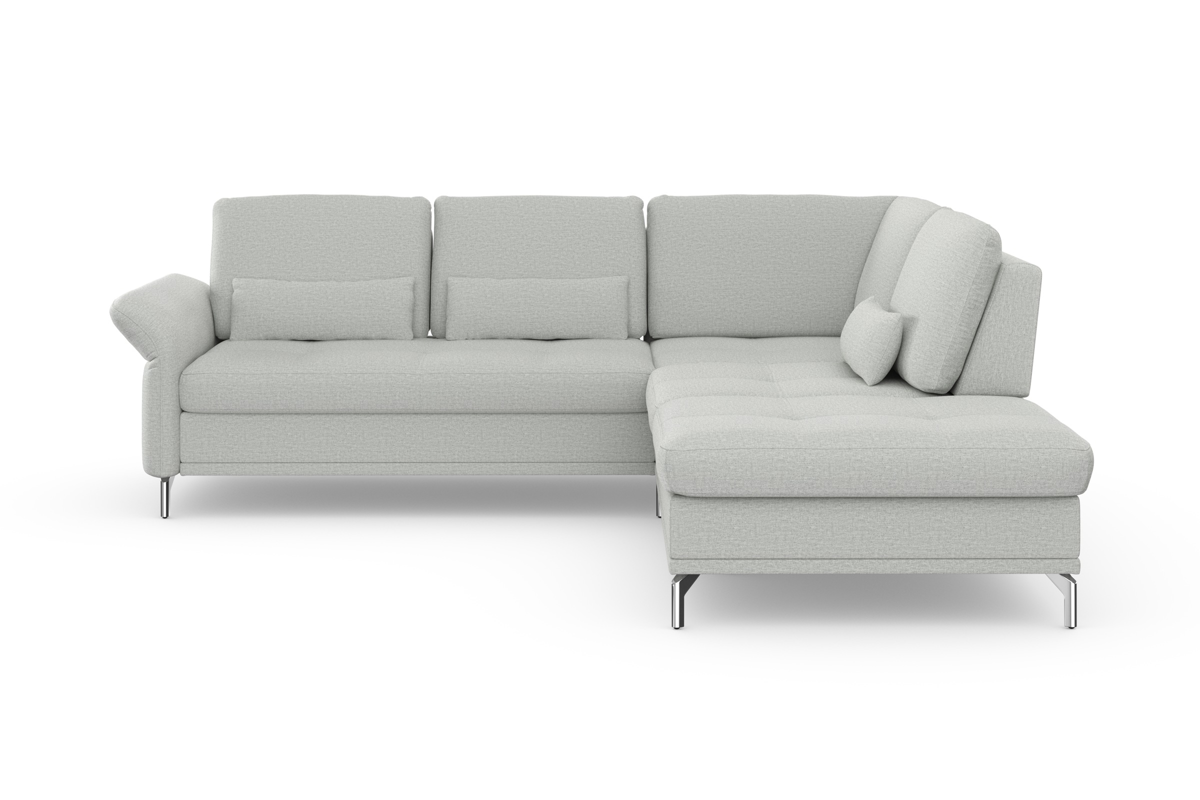 Home affaire Ecksofa "Palm Beach L-Form" Federkern, mit Sitztiefenverstellu günstig online kaufen