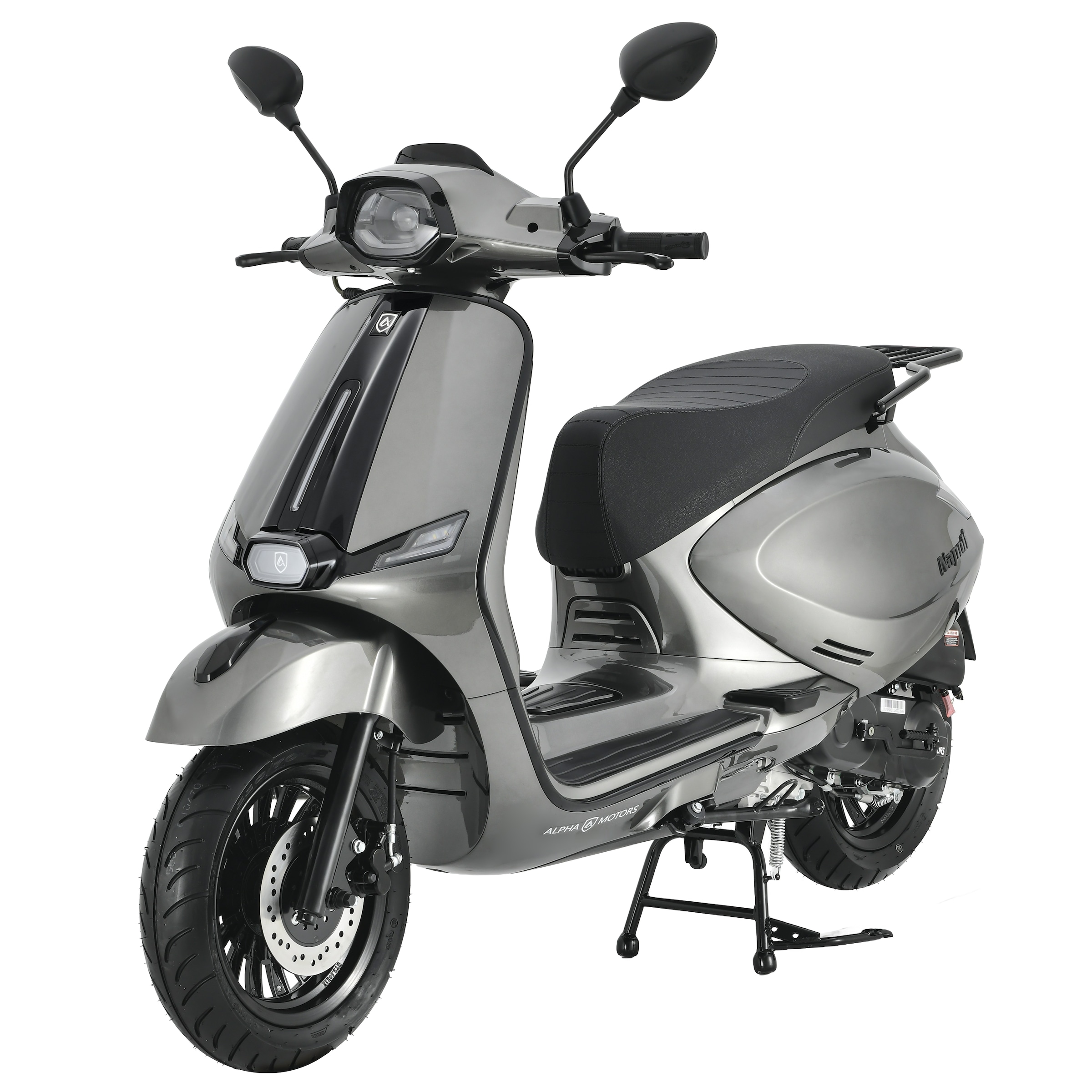 Alpha Motors Motorroller »Napoli 50 ccm 45 km/h EURO 5 (mit/ohne Topcase)« 50 cm³ 45 km/h Euro 5 3,26