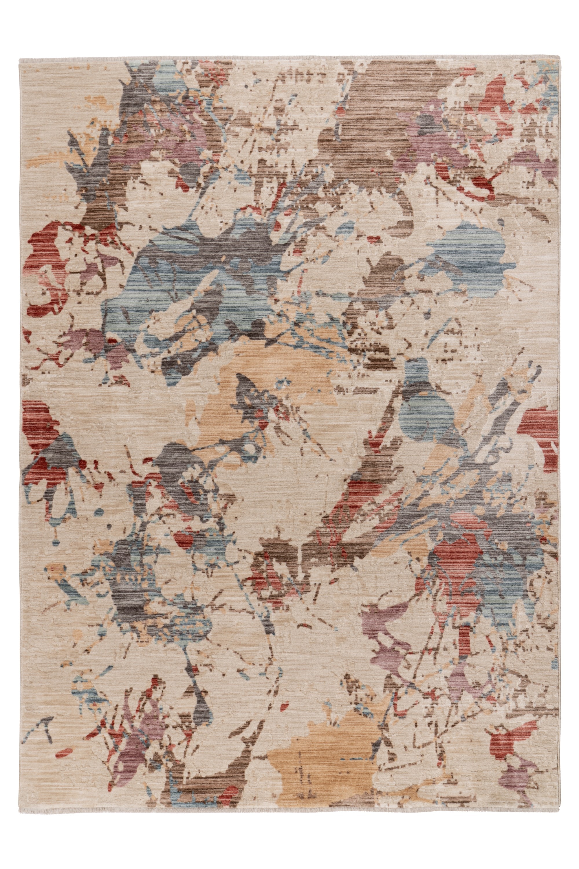 Kayoom Teppich "Fissy 525" rechteckig 10 mm Höhe Kurzflor, Wohnzimmer günstig online kaufen